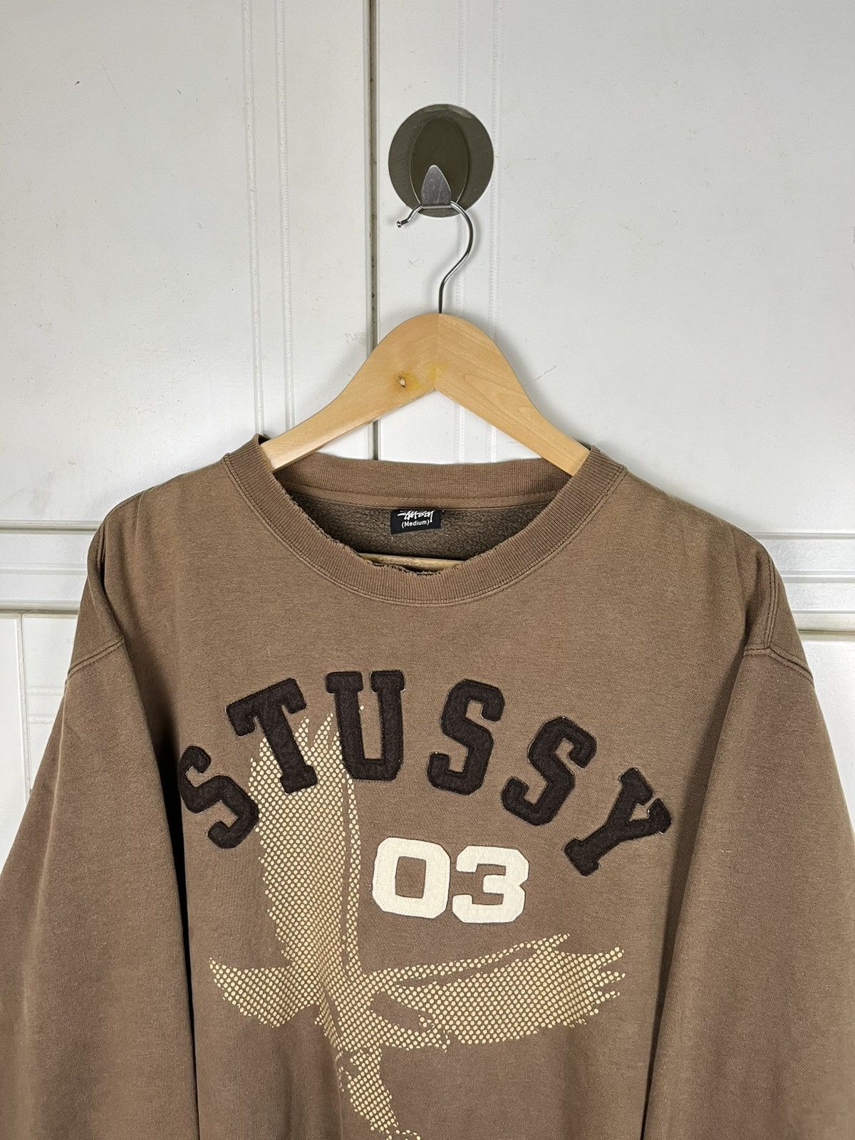 Stussy × Vintage Vintage Stussy Spellout Sweatshirt Size US M / EU 48-50 / 2 - 2 Thumbnail