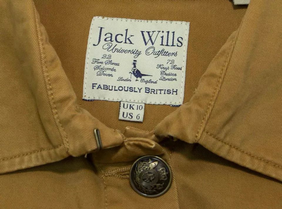 Jack Wills JACK WILLS JACKET COTTON SIZE UK 8 ( LABEL UK 10) Size M / US 6-8 / IT 42-44 - 5 Thumbnail