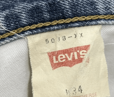 Levi's Vintage Rare Levis 503B Big E Redline Selvedge Denim Pants Size US 31 - 14 Thumbnail