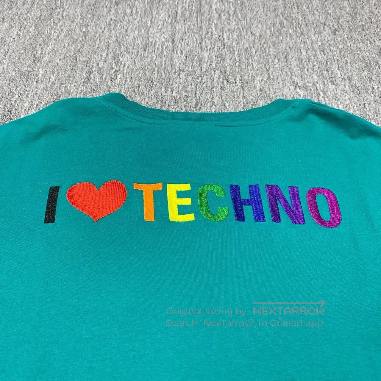 Balenciaga Balenciaga Short Sleeve Rainbow Embroidery Tee. Size S / US 4 / IT 40 - 7 Thumbnail