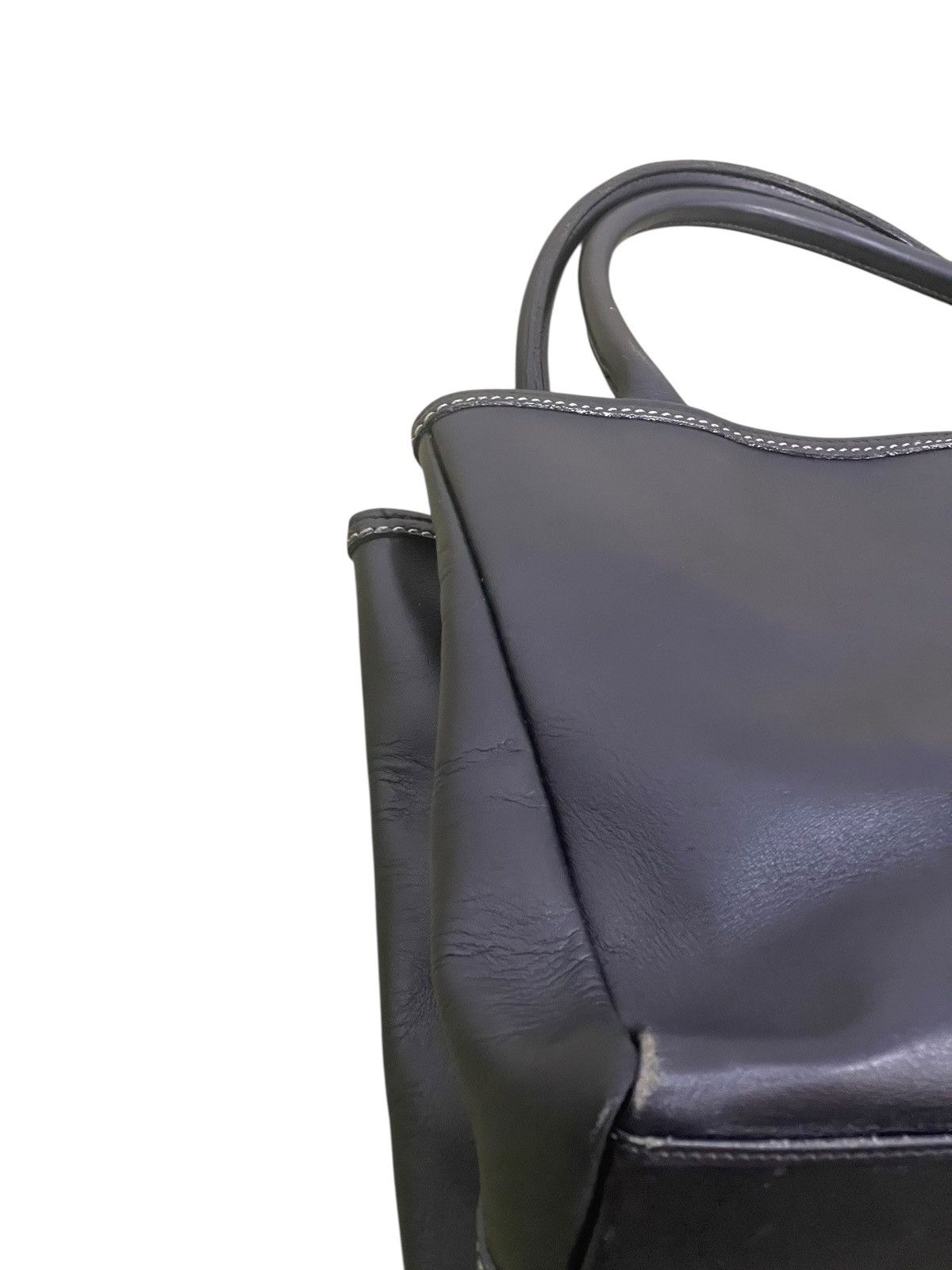 Genuine Leather Full Leather Art Berg Japan Tote Hand Bag 2🟩2 Size ONE SIZE - 11 Thumbnail