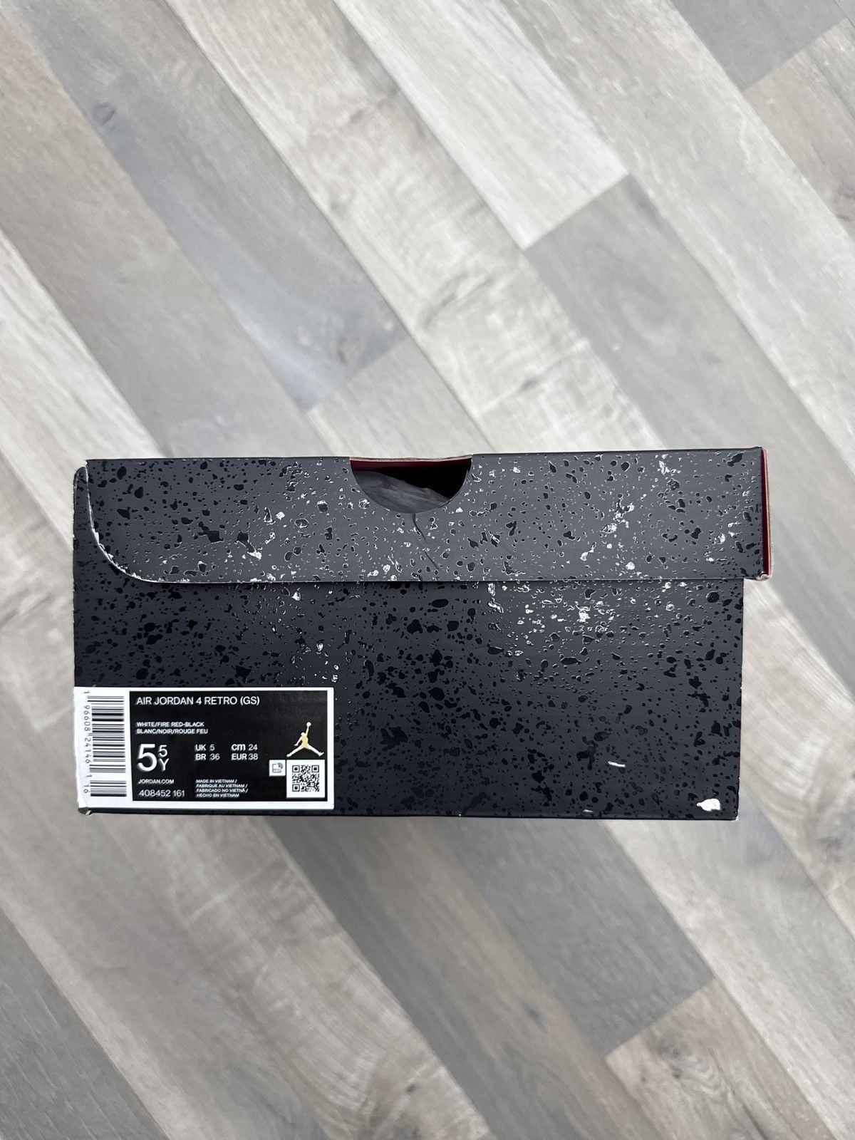 Jordan Brand Jordan 4 Retro Red Cement (GS) Size US 5.5 / EU 38 - 7 Thumbnail
