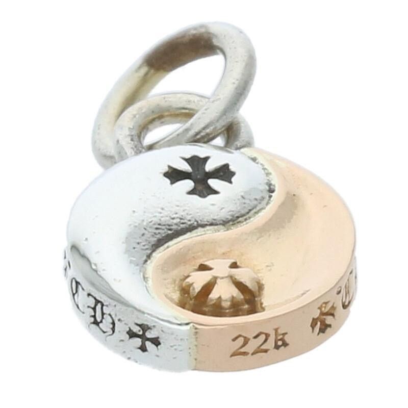 Chrome Hearts Chrome Hearts YIN YANG Silver Gold Charm Necklace Size ONE SIZE - 4 Thumbnail