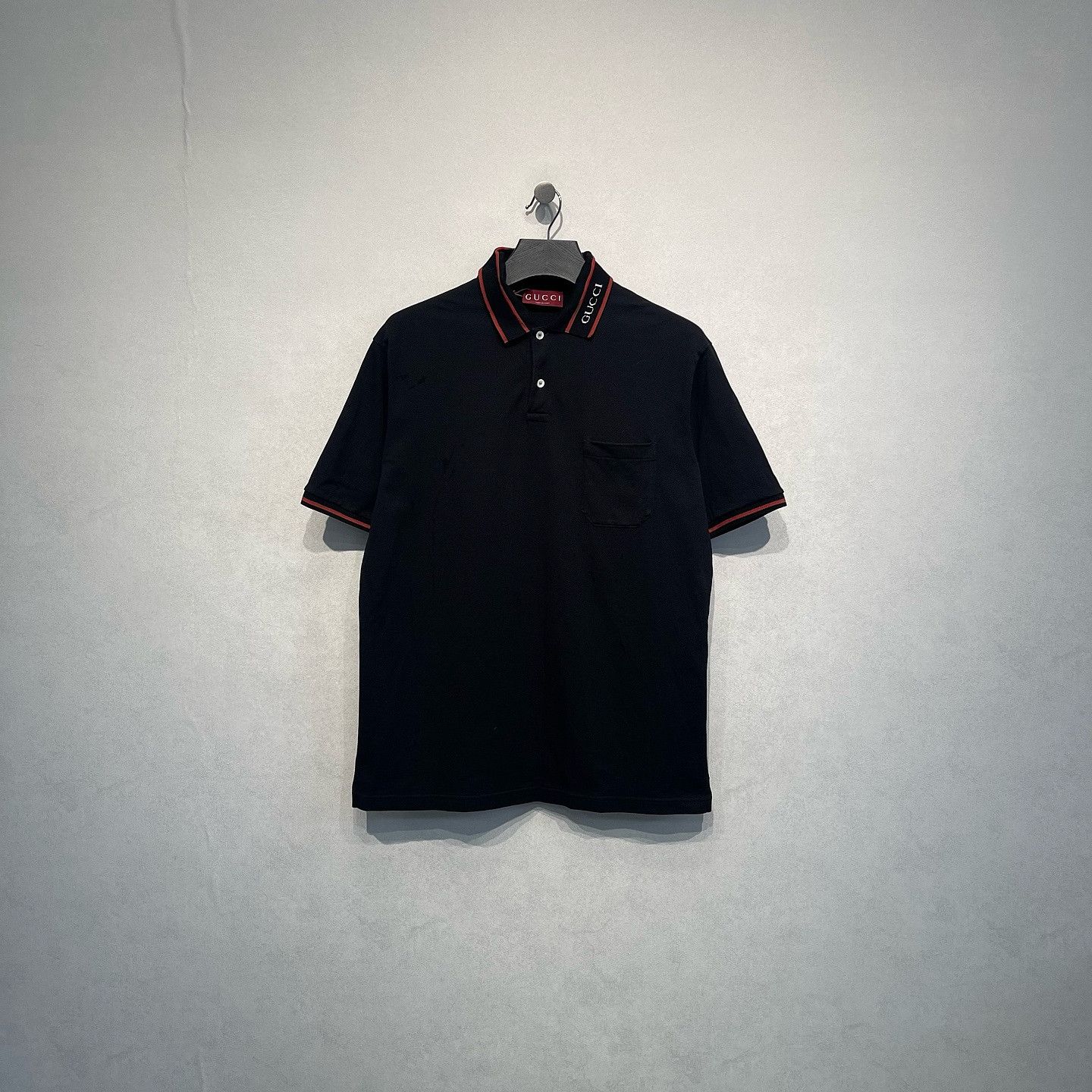 Gucci Gucci Lido Embroidered Polo Shirt M Size US M / EU 48-50 / 2 - 1 Thumbnail