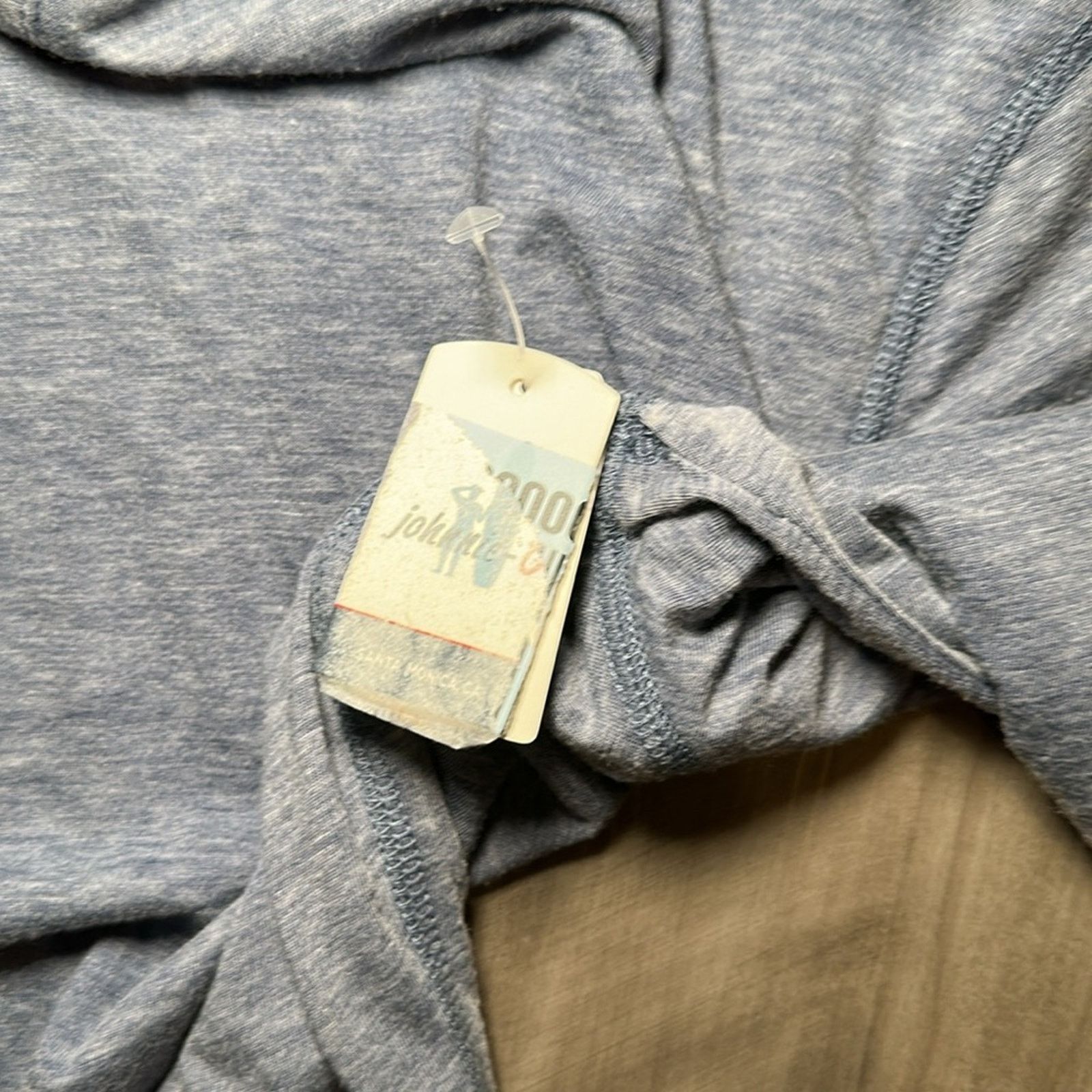 johnnie-O Johnnie-O Zed BurnOut Washed Long Sleeve Tee Hoodie - Medium Size US M / EU 48-50 / 2 - 8 Thumbnail