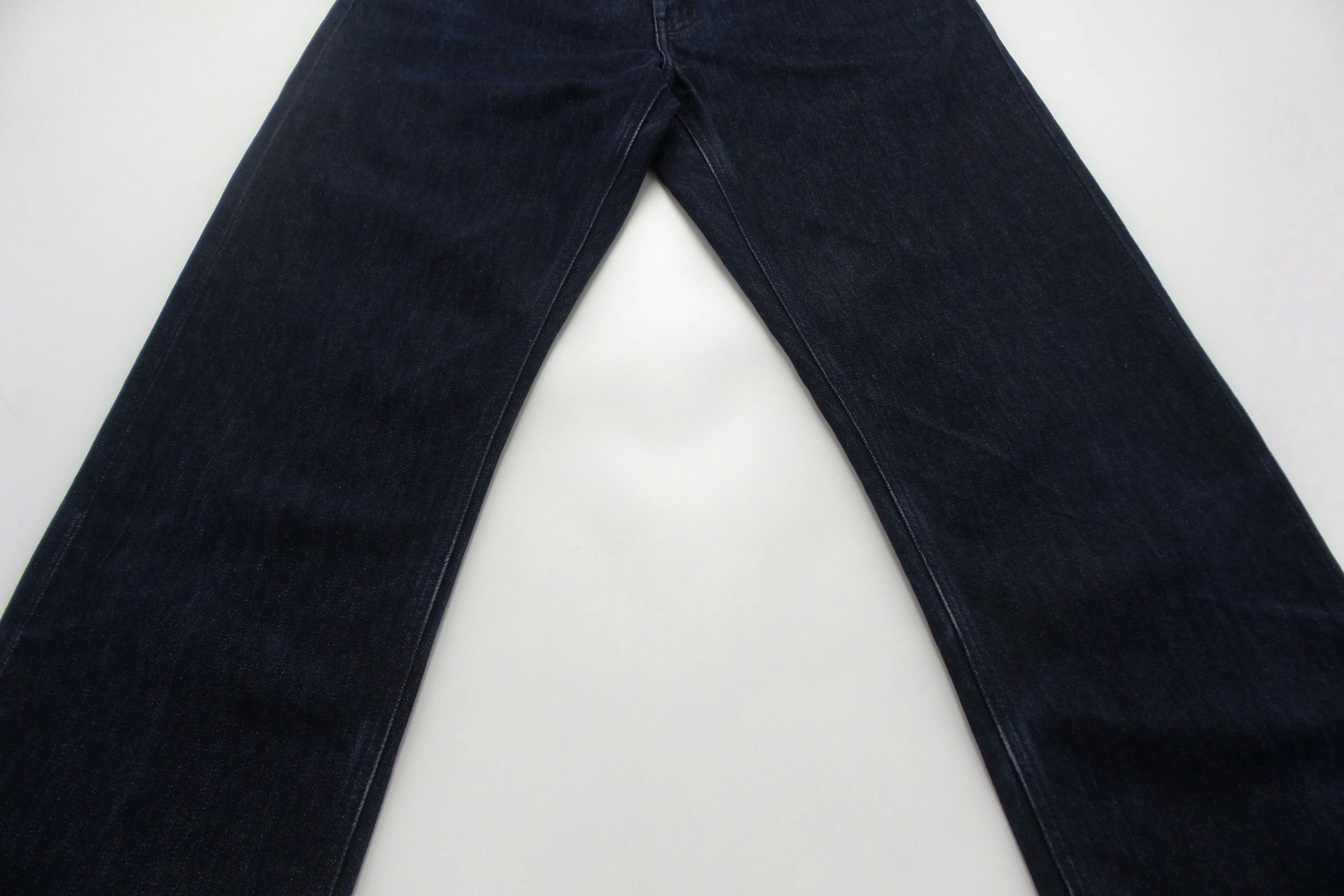 Helmut Lang × Uniqlo Helmut Lang × Uniqlo Dark Blue Jeans W30xL42.5 Size US 30 / EU 46 - 7 Thumbnail