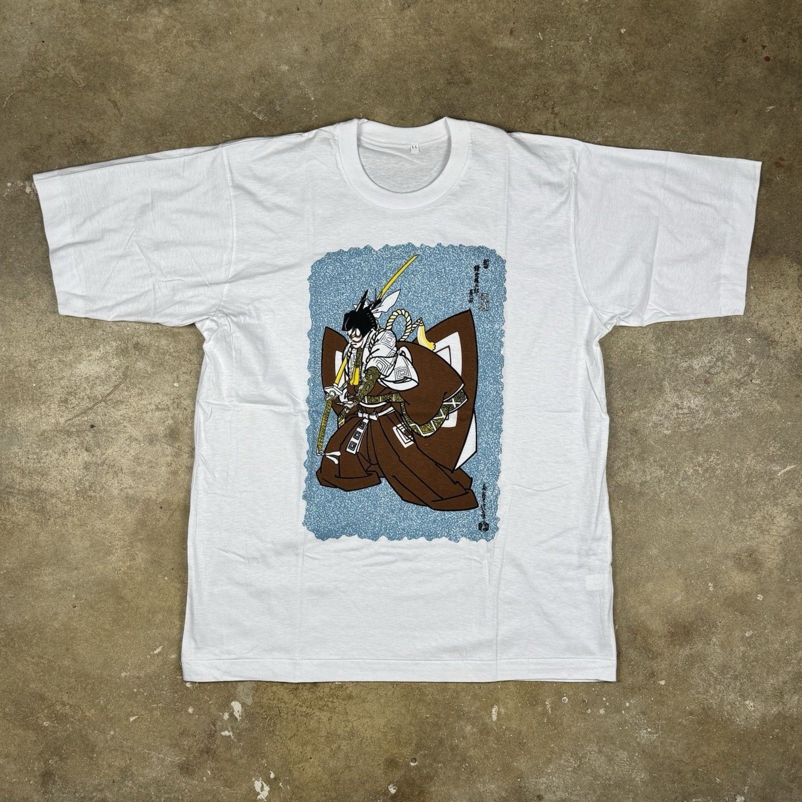 Vintage Vintage Japanese Kabuki Samurai Shogun Shirt L Single Stitch Size US L / EU 52-54 / 3 - 1 Thumbnail