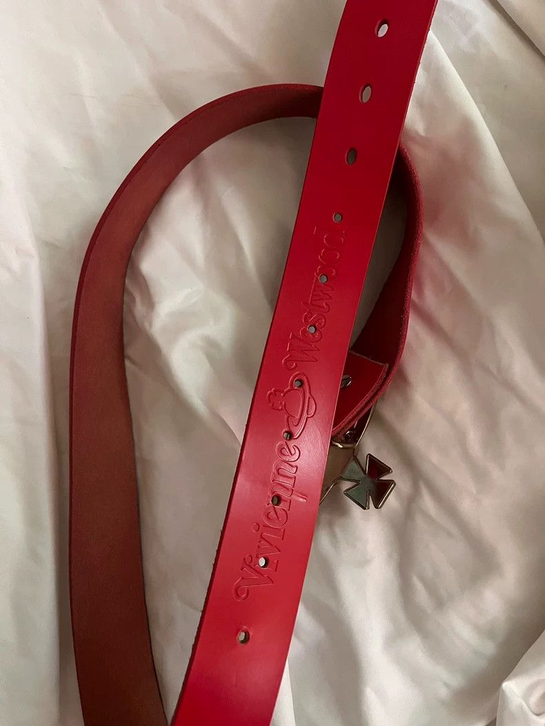 Vivienne Westwood Vivienne Westwood Dermalite Saturn Belt Size ONE SIZE - 5 Thumbnail