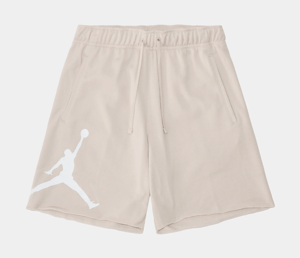 Nike Nike Air Jordan Essentials French Terry Fleece Shorts beige Size US 38 / EU 54 - 2 Thumbnail