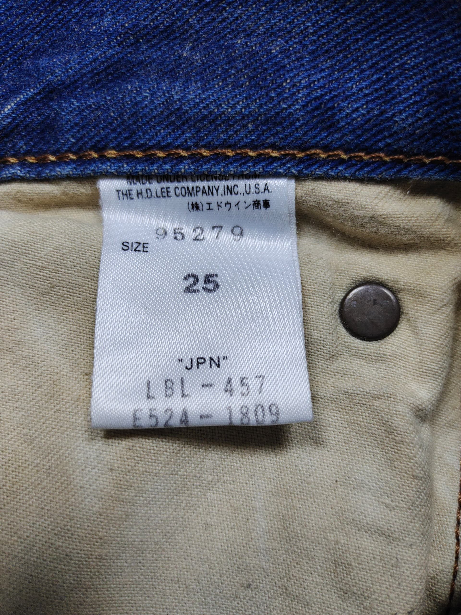 Lee VINTAGE DISTRESSED LEE RIDER JEANS SIZE 30 Size 30" / US 8 / IT 44 - 10 Thumbnail