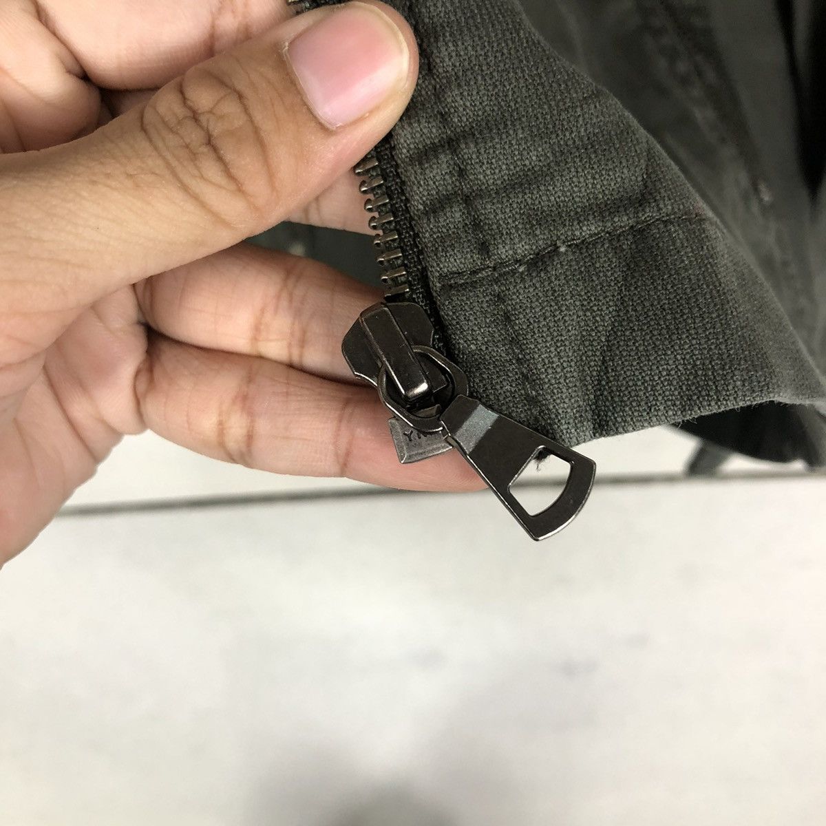 Japanese Brand 📌VINTAGE BIKER JACKET CHORE MILITARY UNIQLO ISSEY MIYAKE Size US M / EU 48-50 / 2 - 18 Thumbnail