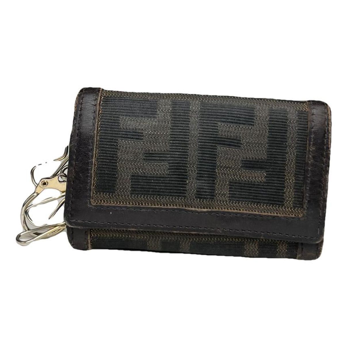 Fendi Brown Cotton Purse Size ONE SIZE - 1 Thumbnail