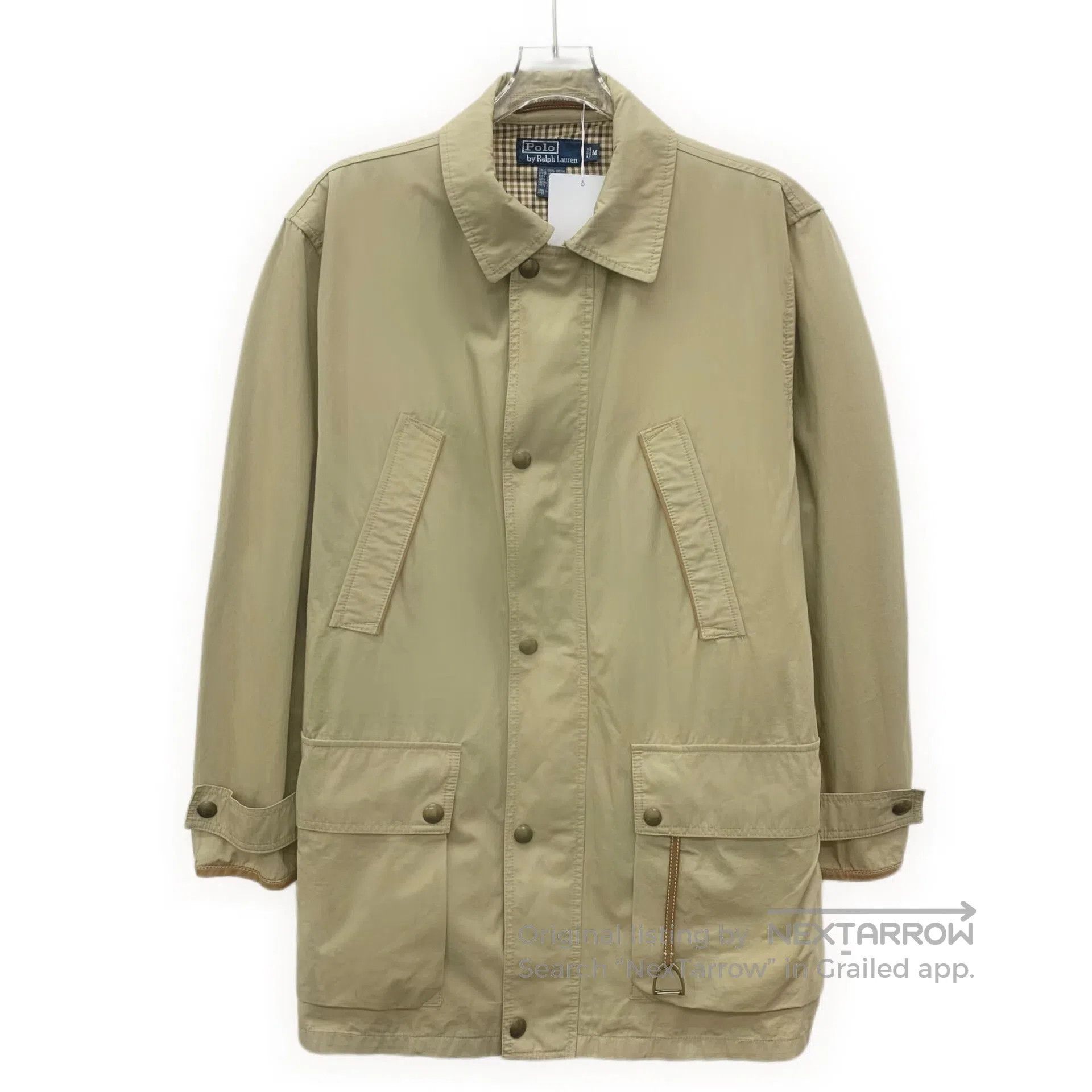 Polo Ralph Lauren Ralph Lauren Brown cotton lapel single-breasted button lon Size US M / EU 48-50 / 2 - 1 Thumbnail