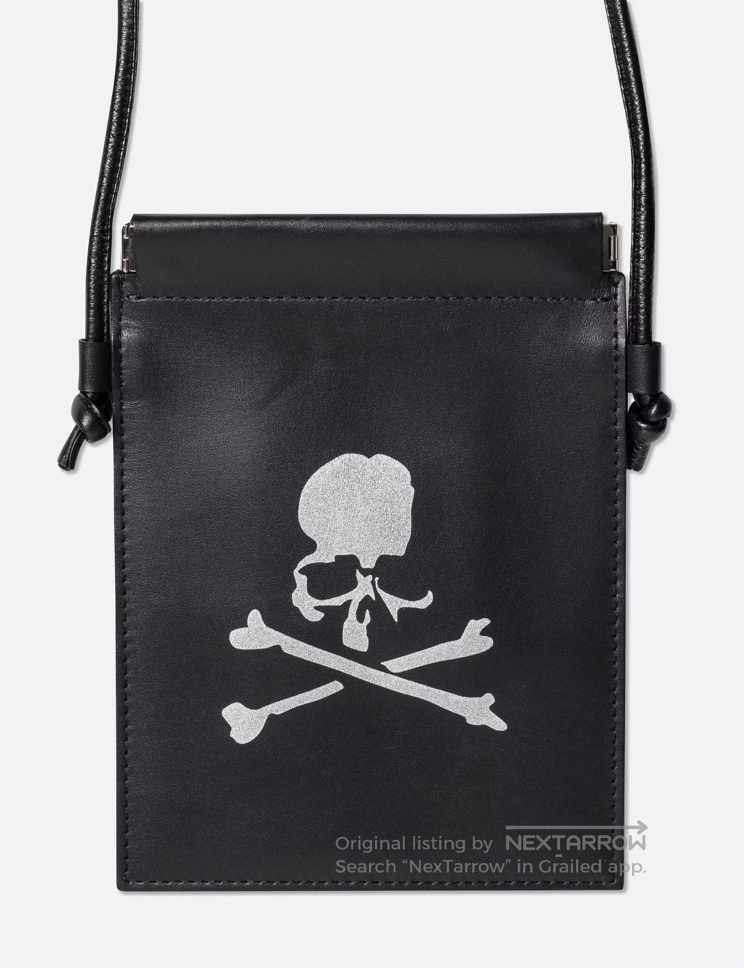 Mastermind Japan Mastermind Japan Skull Print Leather Bag. Size ONE SIZE - 5 Thumbnail