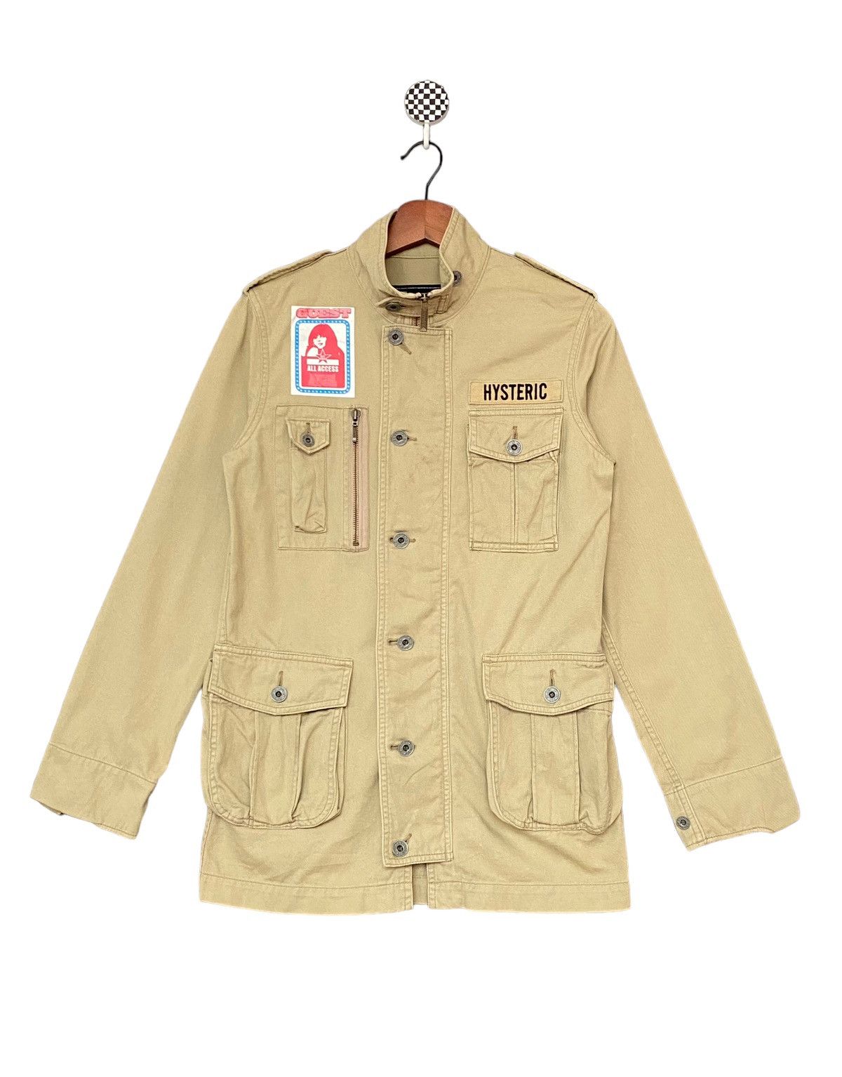 Hysteric Glamour × Japanese Brand × Vintage Vintage Hysteric Glamour Tactical Jacket 2000s Size US M / EU 48-50 / 2 - 1 Thumbnail