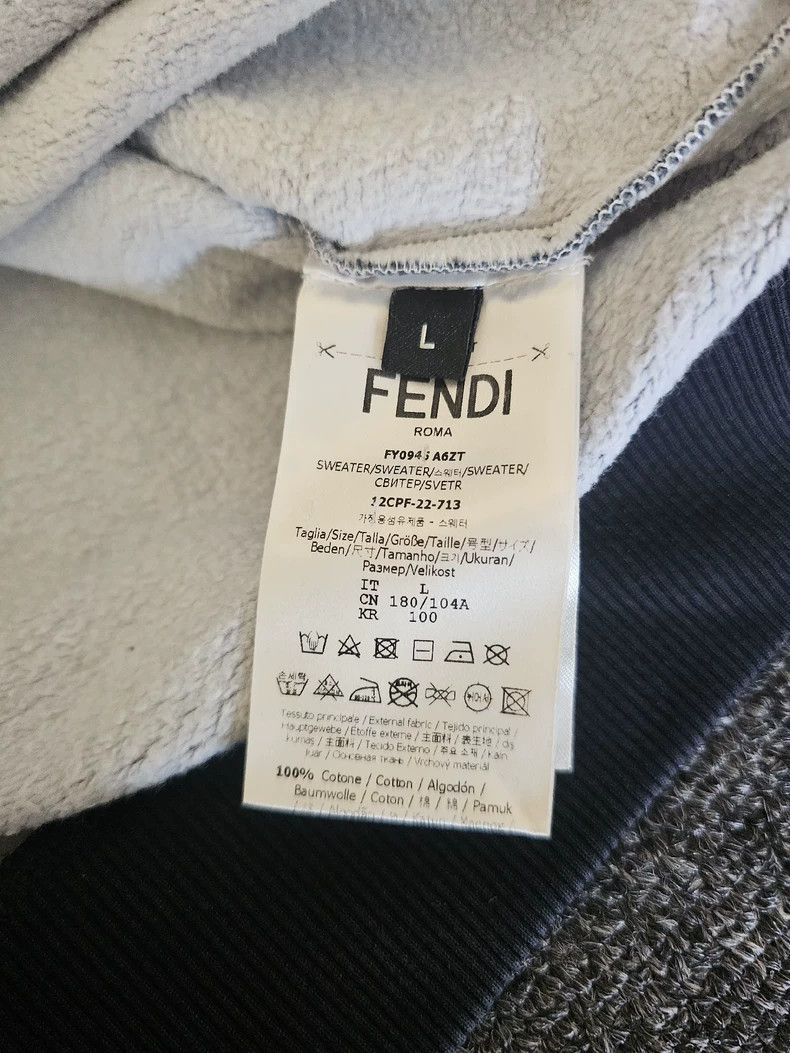 Fendi FENDI Double F hooded hoodie Size US L / EU 52-54 / 3 - 5 Thumbnail