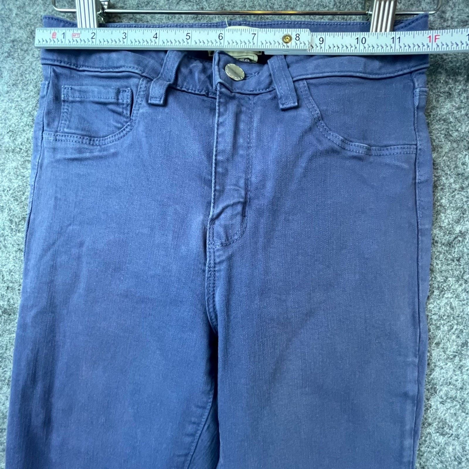 L'AGENCE L'Agence Margot Cropped Skinny Jeans Women 25 Blue Pastel Size 25" / US 0 / IT 36 - 4 Thumbnail