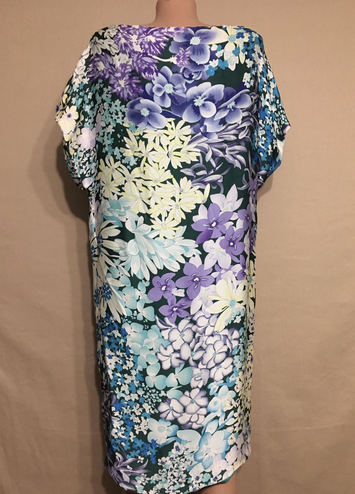 Missoni MISSONI Silk Floral Purple Italy Dress Size EU 42 Size M / US 6-8 / IT 42-44 - 6 Thumbnail
