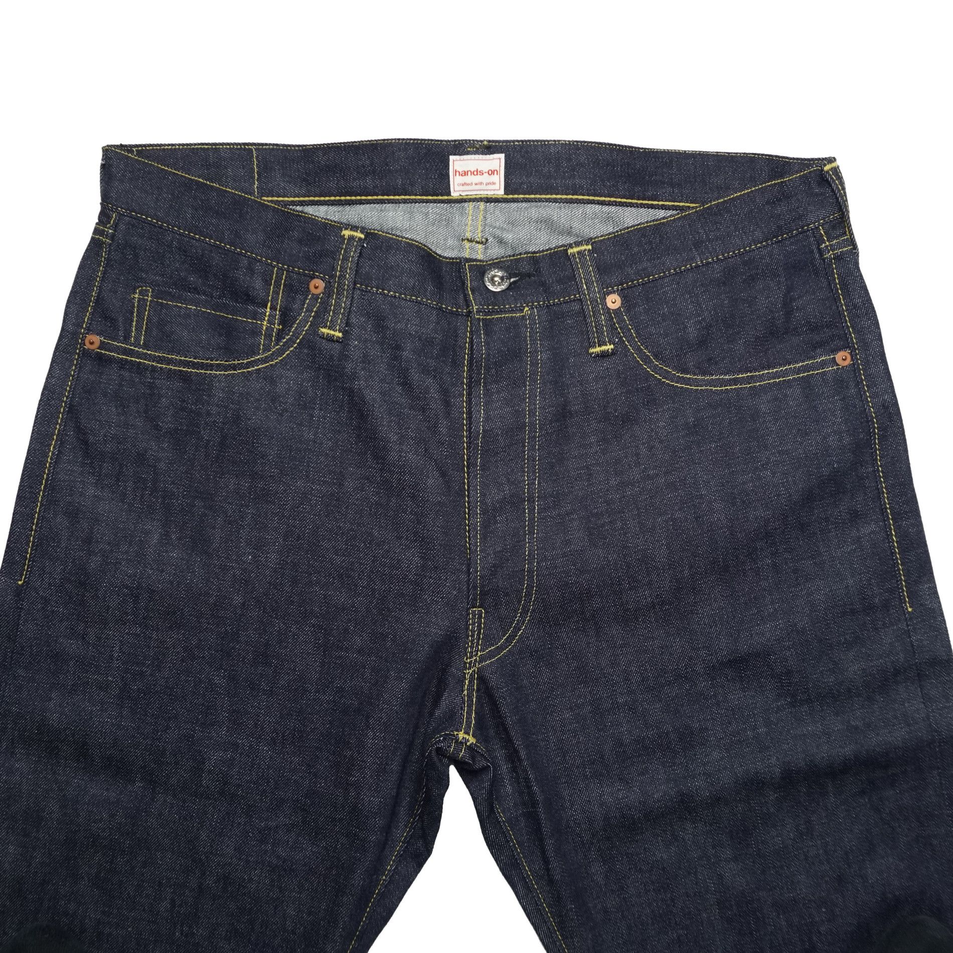 Japanese Brand HANDS-ON S76 W36 x L36 1966-type Hand-crafted Selvedge Jeans Size US 36 / EU 52 - 5 Thumbnail