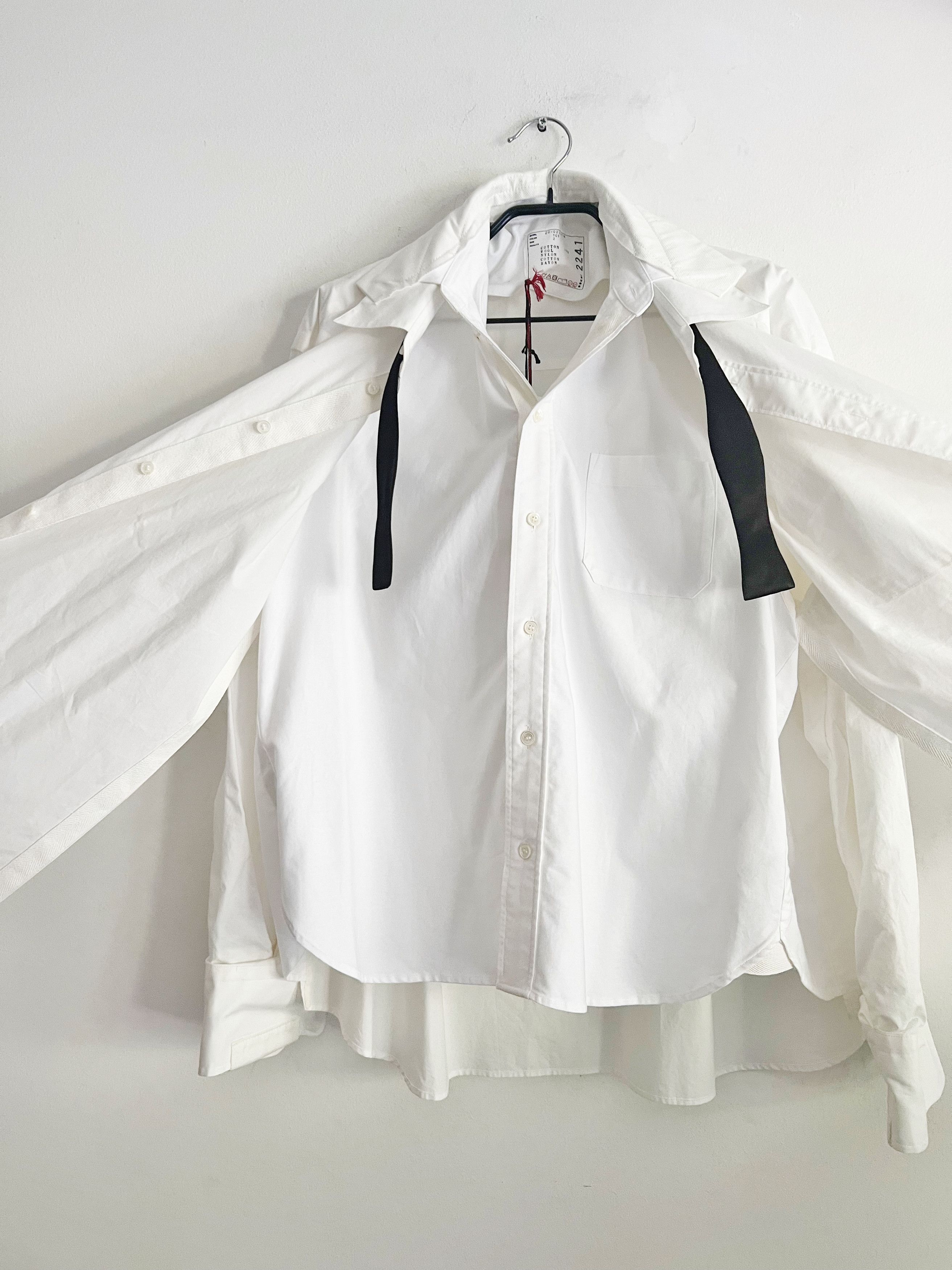 Sacai Runway '20 S/S Layered Poplin Masterpiece Size US M / EU 48-50 / 2 - 4 Thumbnail