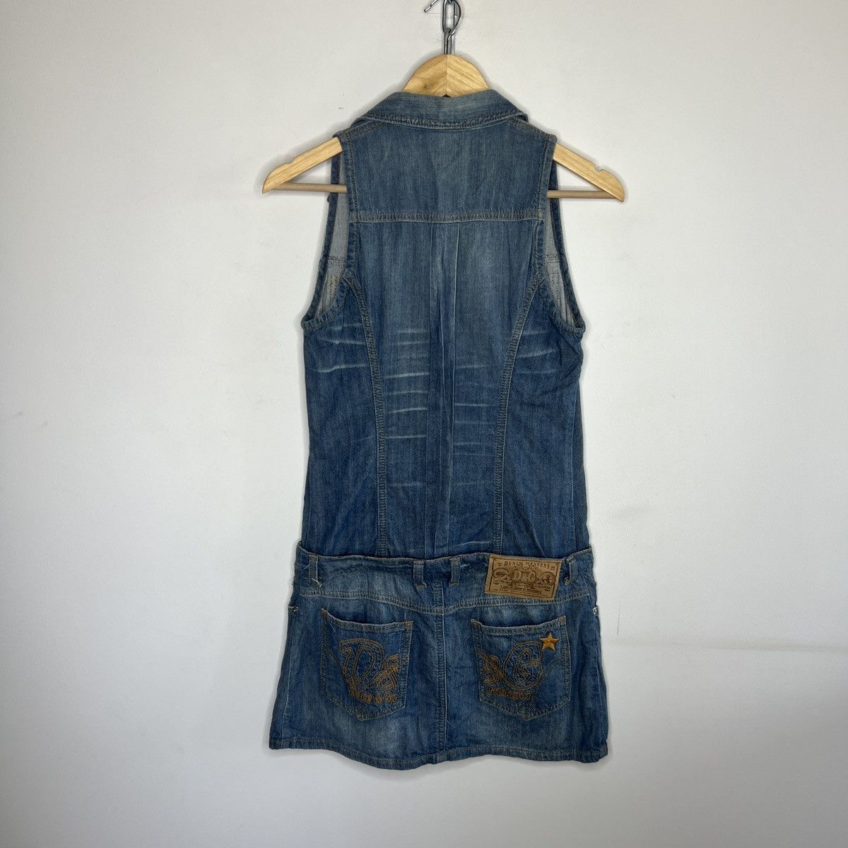 Dolce & Gabbana VINTAGE DOLCE & GABBANA DENIM DRESS SUIT Size M / US 6-8 / IT 42-44 - 6 Thumbnail