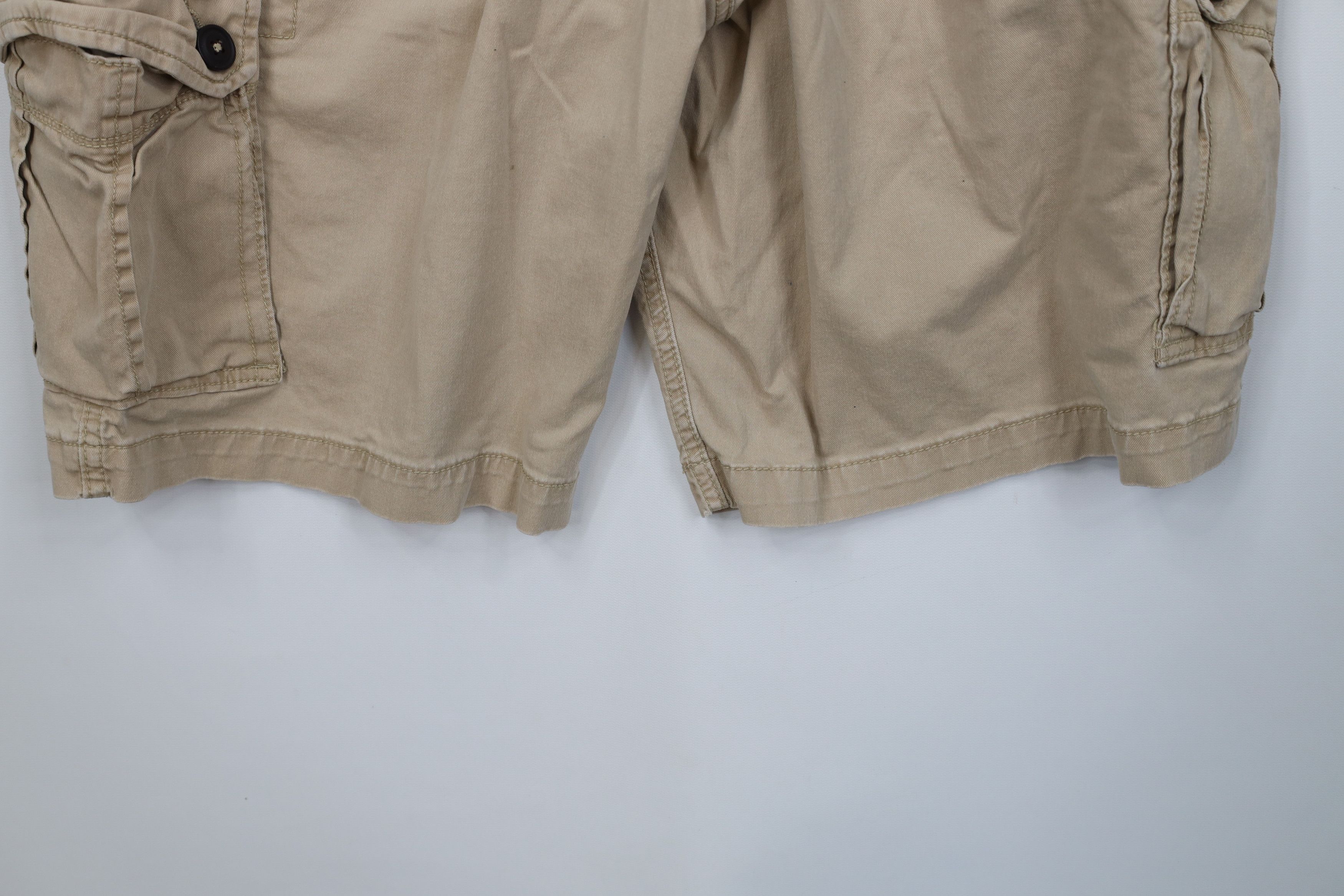 Aeropostale Vintage Y2K Aeropostale Surplus Cargo Shorts Beige Cotton Size US 34 / EU 50 - 13 Thumbnail