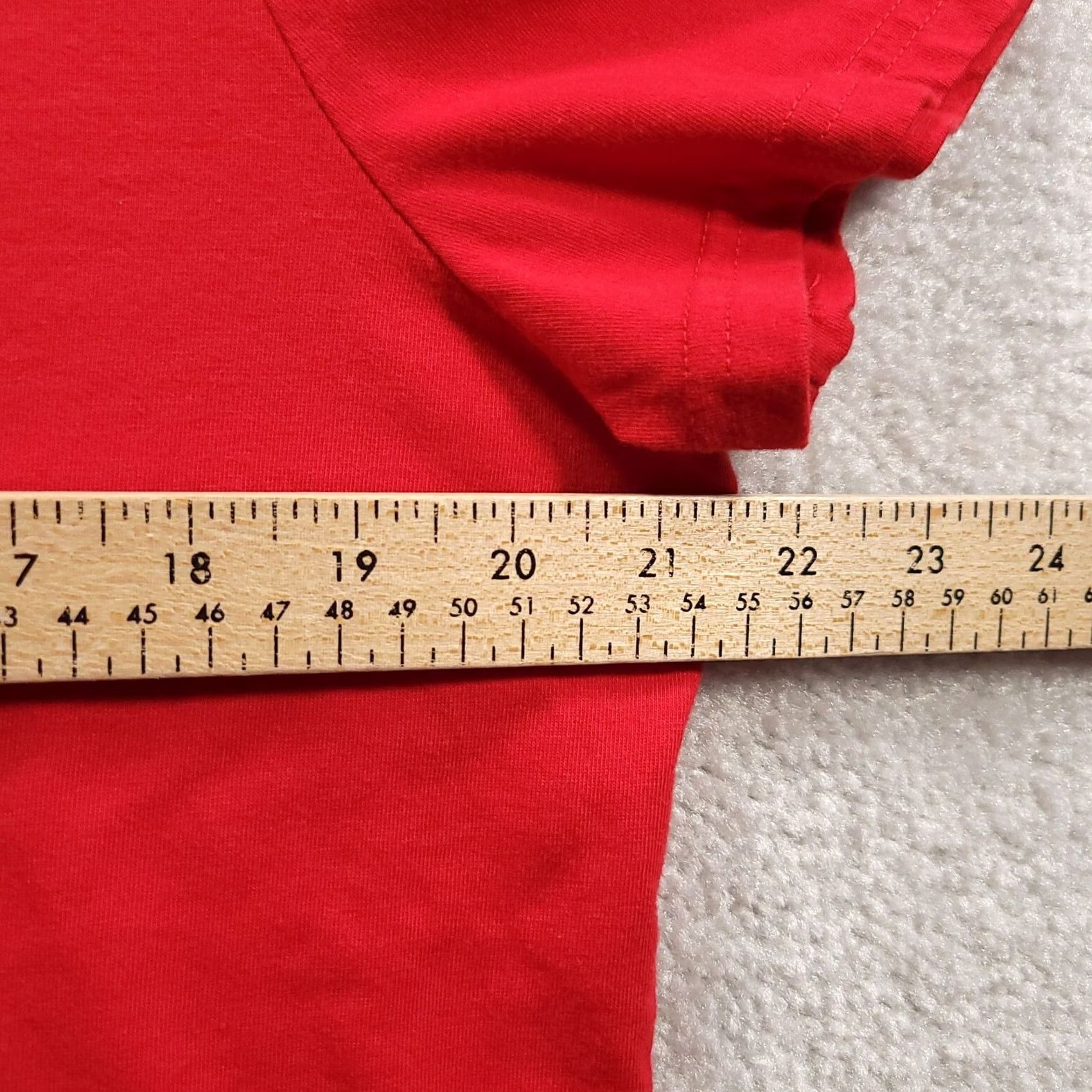 Vintage Breckenridge Womens Embellished Rhinestone Short Sleeve Shirt XL Red Size XL / US 12-14 / IT 48-50 - 4 Thumbnail