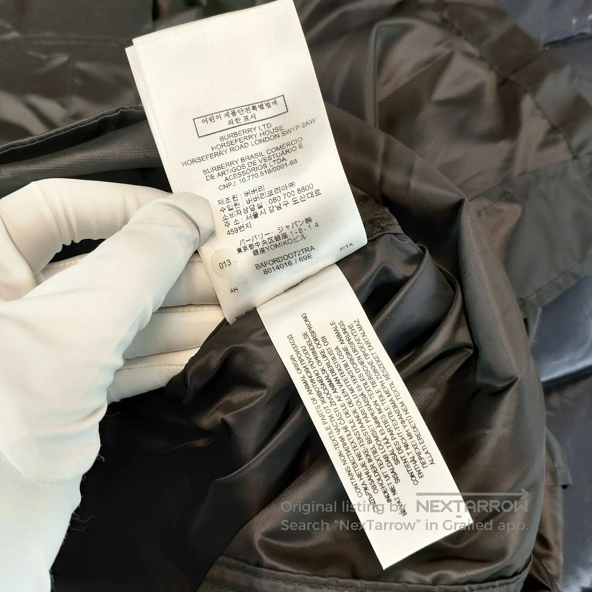 Burberry Burberry Fiber windbreaker size 38 black| Size XS / US 0-2 / IT 36-38 - 8 Thumbnail