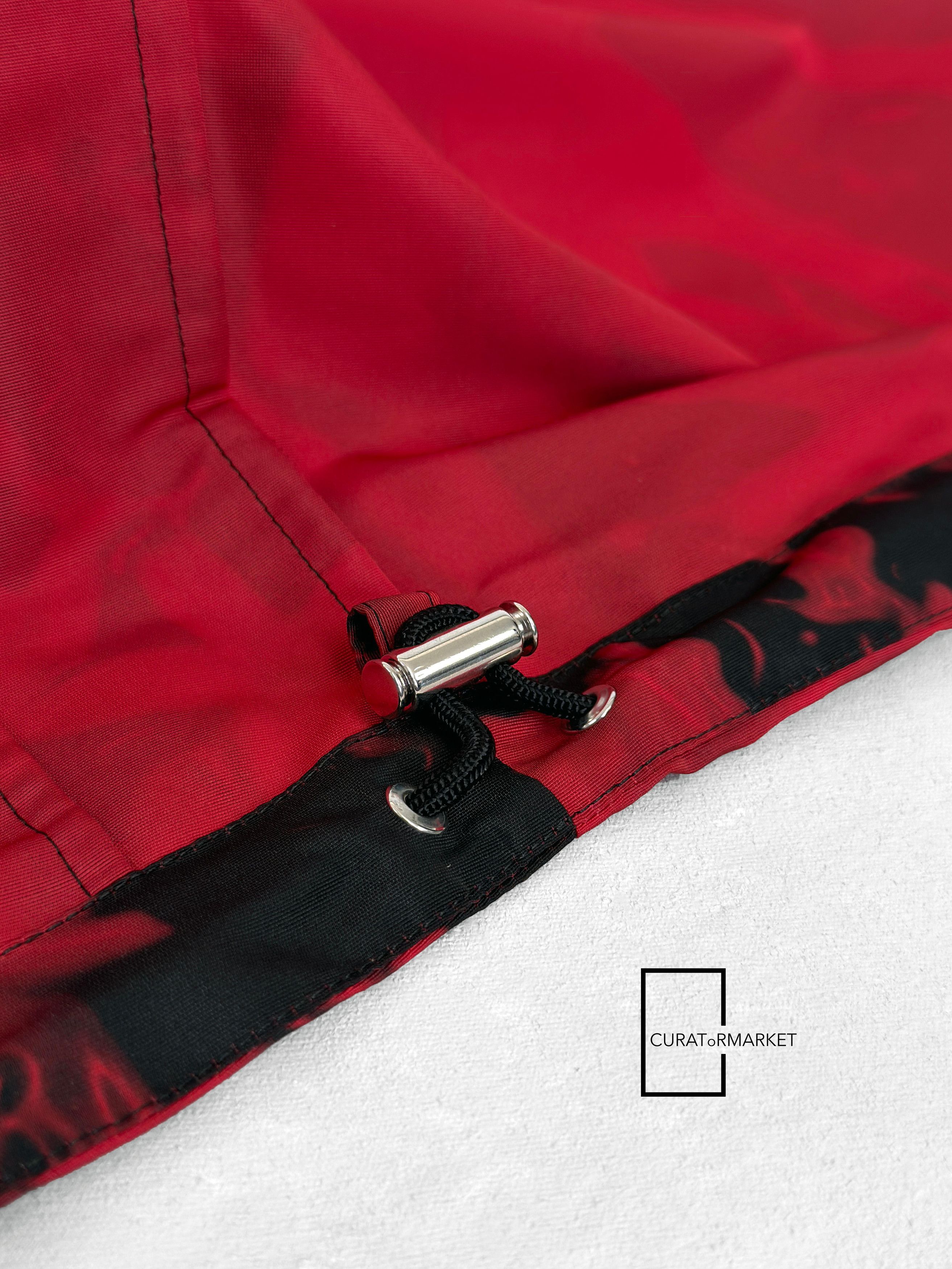 Alexander McQueen EU48 Waxed Flower Abstract Print Hooded Zip Windbreaker FW24 Size US M / EU 48-50 / 2 - 13 Thumbnail