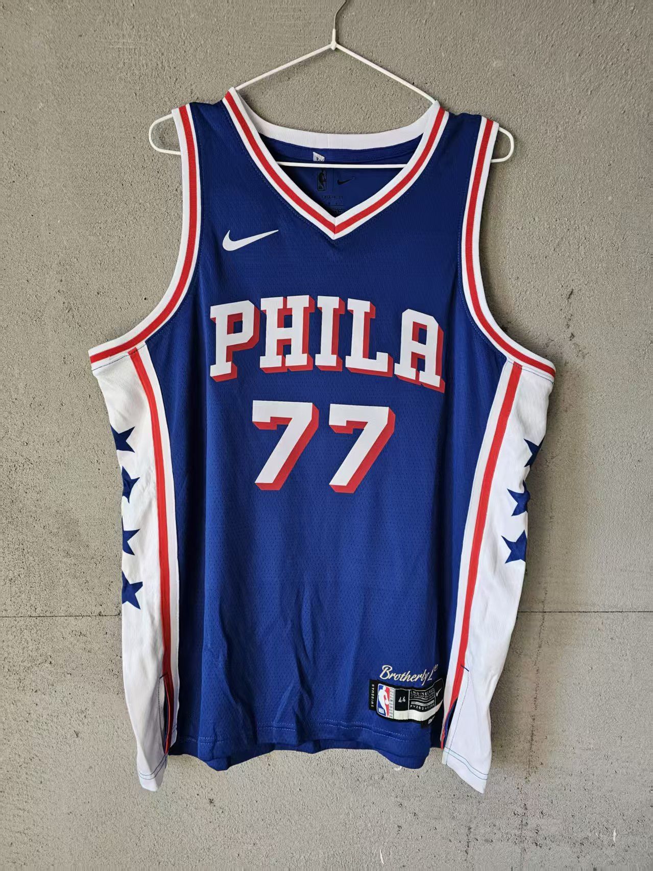 NBA 76ers 77 VJ Edgecombe Jersey 26 City Edition Size US M / EU 48-50 / 2 - 2 Thumbnail
