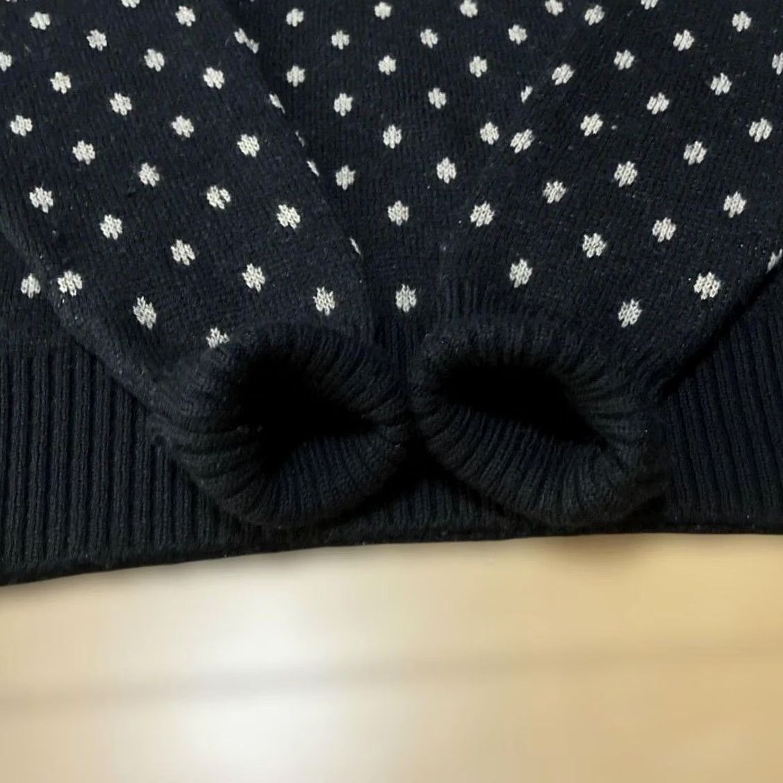 Ralph Lauren RRL RALPH LAUREN Knit Early Three-Star Tag All-over Snow Pattern L men's USED Size US L / EU 52-54 / 3 - 5 Thumbnail