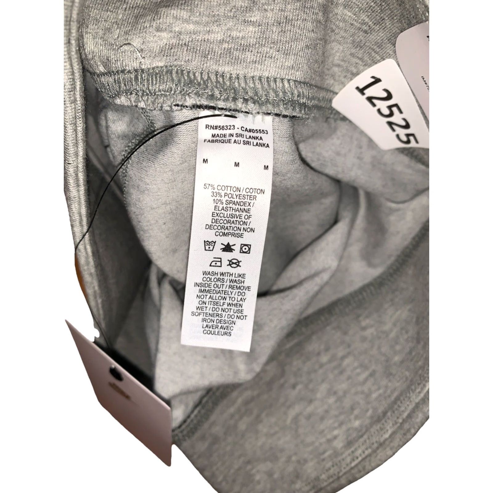 Nike Nike Leggings Women’s Medium NWT12525 Logo Tight Fit Regular Length-Gray Slim Ankle Pul On Elastic Waist Running Yoga Gym Transformation Size 32" / US 10 / IT 46 - 7 Thumbnail