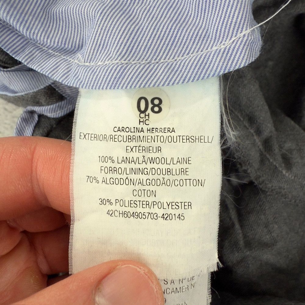Carolina Herrera Carolina Herrera Wool Grey Dress Pants Men's Size 36 US Size US 36 / EU 52 - 5 Thumbnail