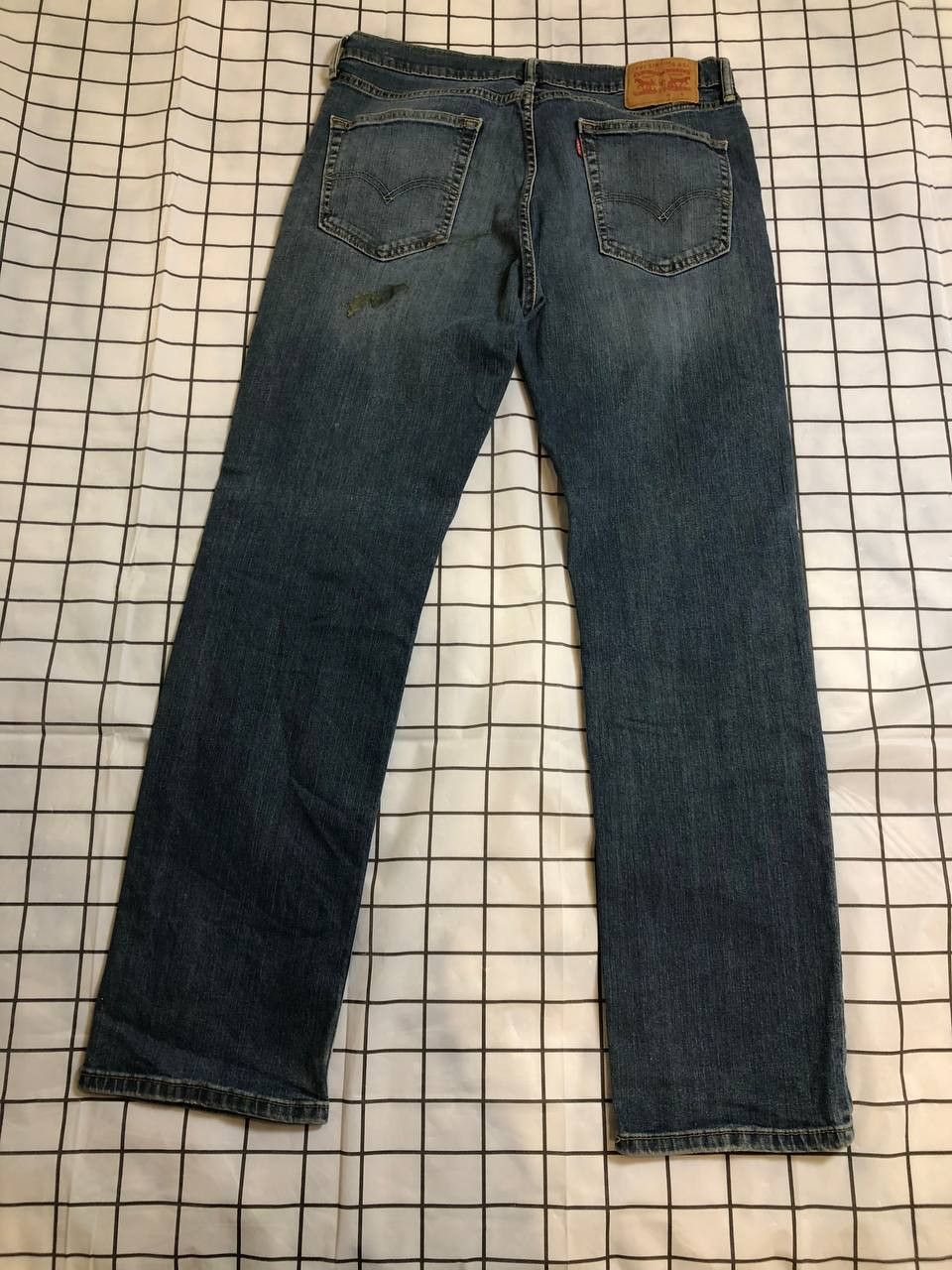 Levi's Levis 514 MENS Jeans Blue Distressed Slim Fit Straight Leg Size US 34 / EU 50 - 24 Thumbnail