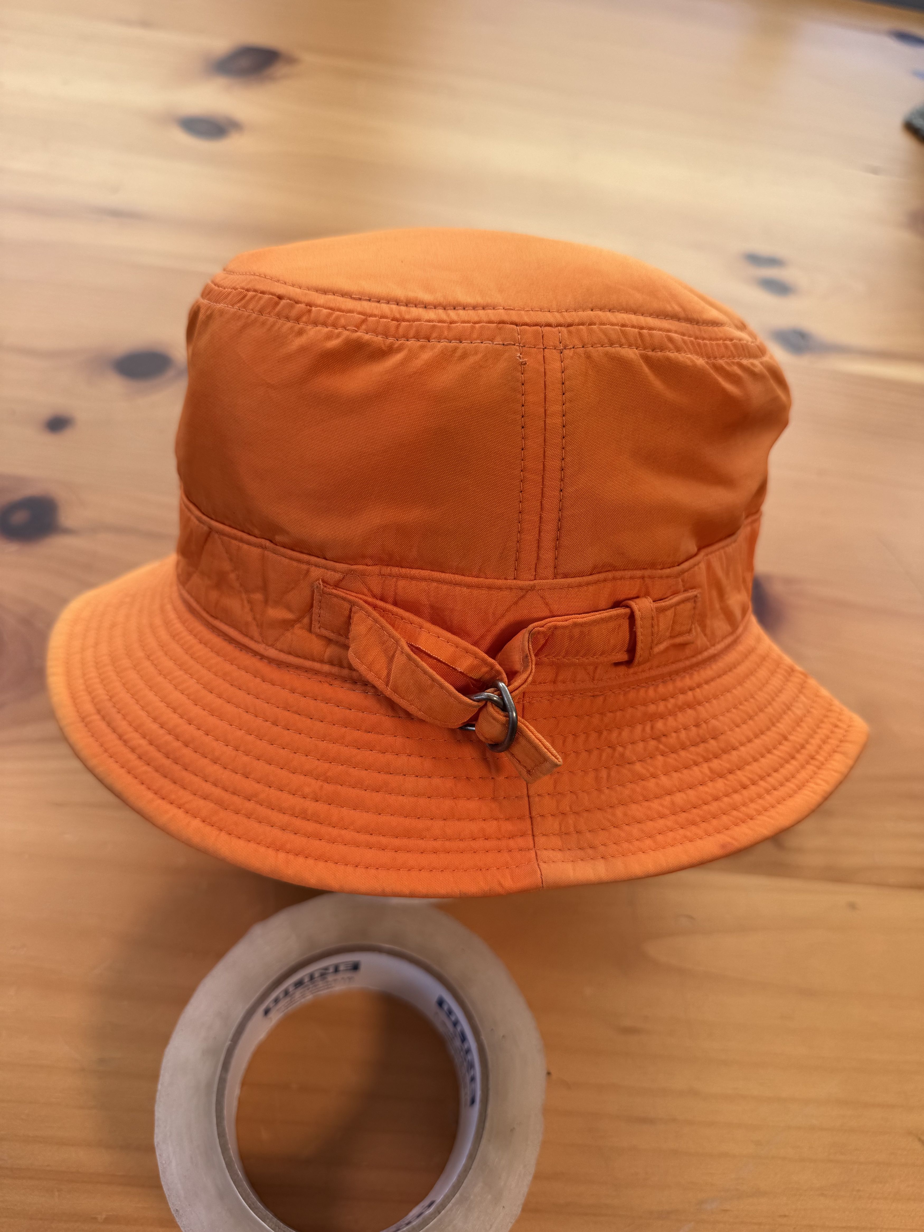 Issey Miyake Rare 90's? Issey Miyake Bucket Logo IS Bucket hat Size ONE SIZE - 4 Thumbnail