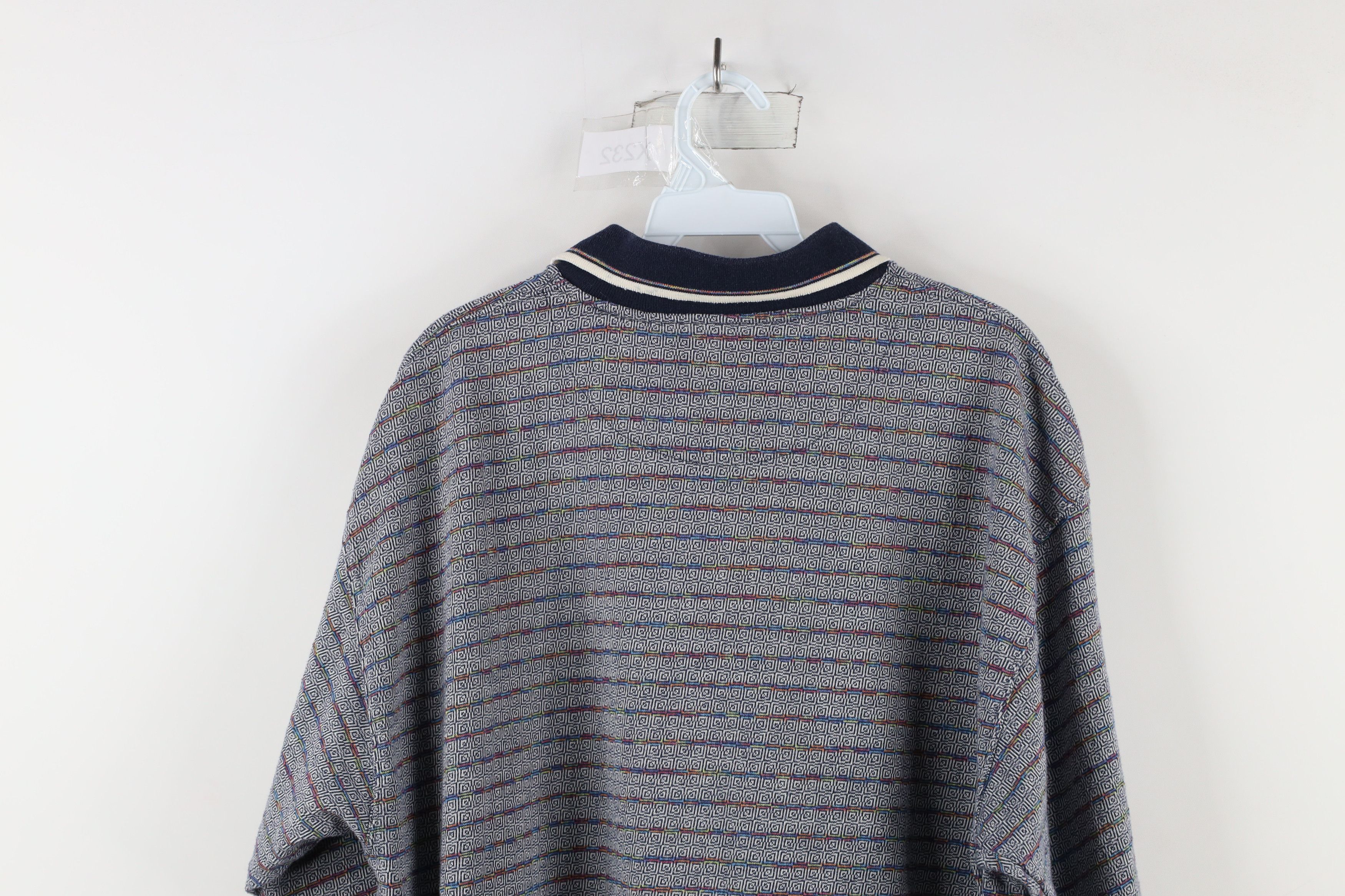 Vintage Vintage 90s Streetwear Knit Collared Golf Polo Shirt Size US XXL / EU 58 / 5 - 7 Thumbnail