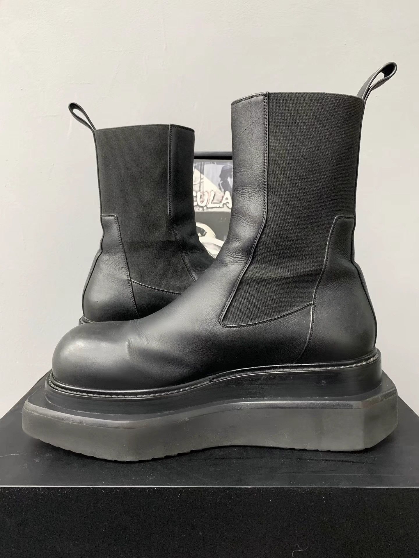Rick Owens Rick Owens Runway Thick Sole High Boots K34 Size US 9 / EU 42 - 6 Thumbnail