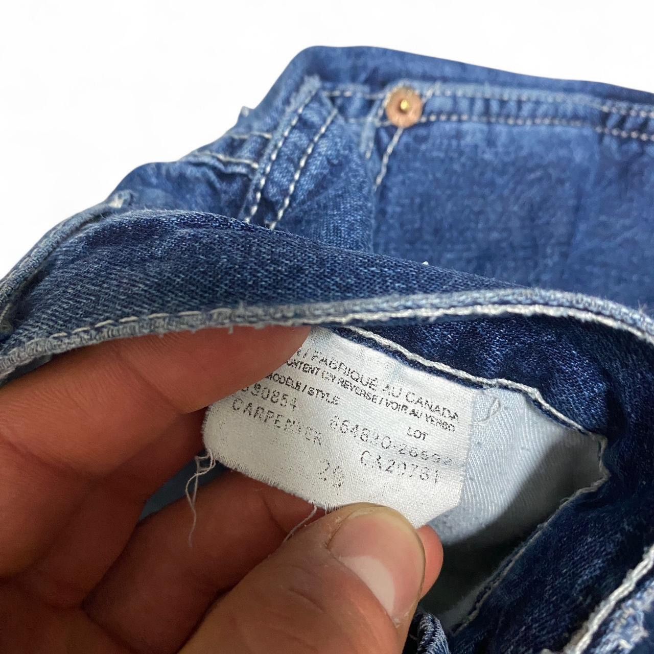Tommy Hilfiger Vintage Tommy Hilfiger dark wash blue carpenter pants Size US 29 - 5 Thumbnail