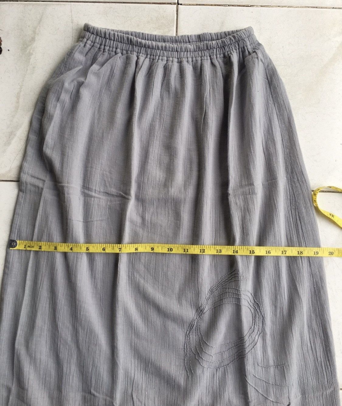 Issey Miyake Archive Hai Sporting Gear by Issey Miyake Spiral Maxi Skirt Size 26" / US 2 / IT 38 - 12 Thumbnail