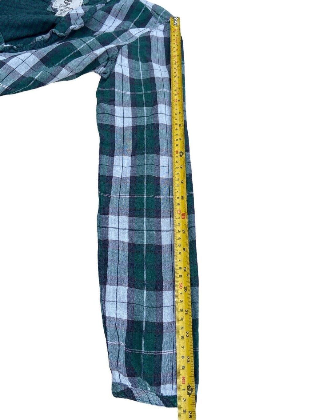 Timberland Shirt Long Sleeved Checked Button Up Size Euro 38 USA 6 Size M / US 6-8 / IT 42-44 - 7 Thumbnail