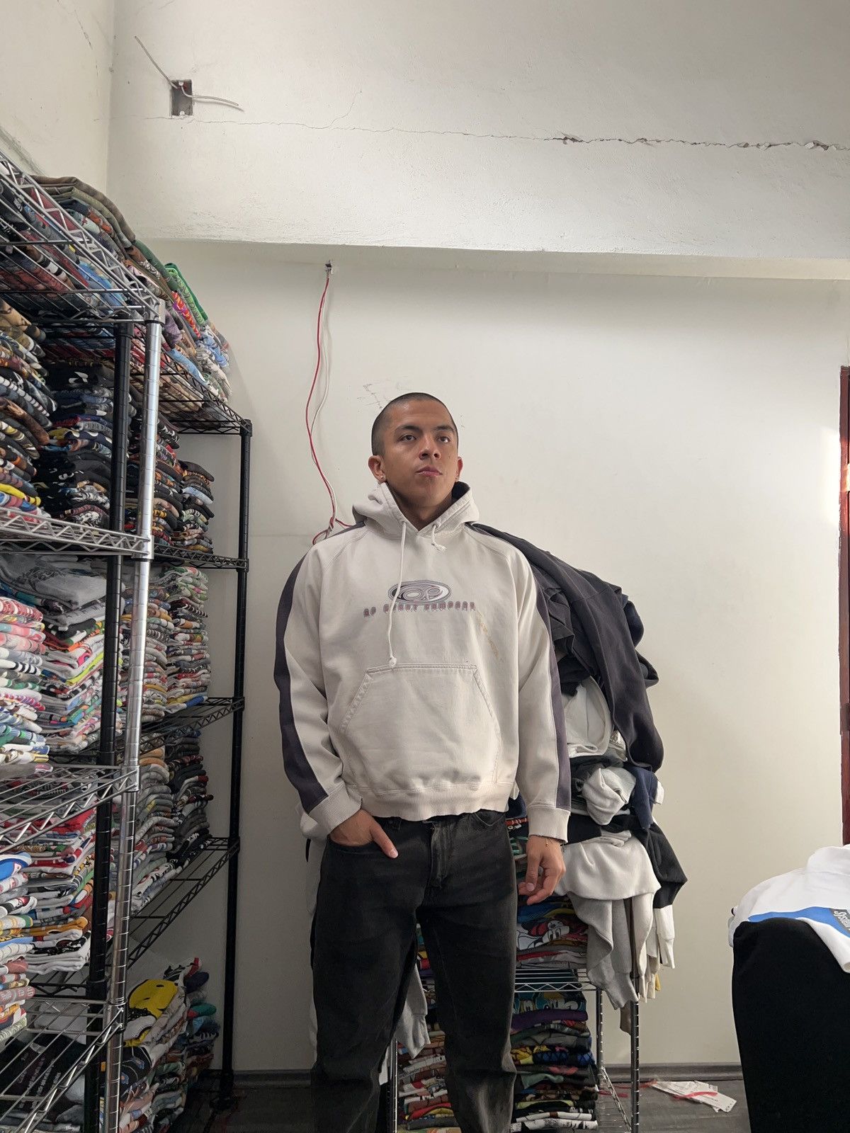 Ocean Pacific 90s OP Sport Company Skate Surf Hoodie Y2K Size US L / EU 52-54 / 3 - 2 Thumbnail