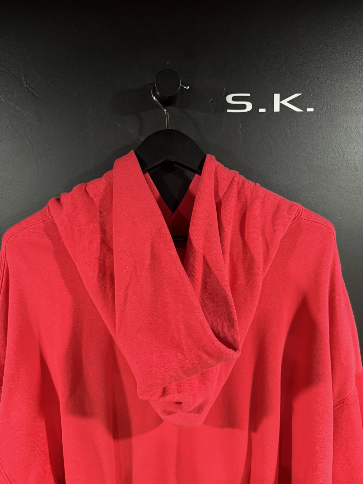 Gap × Yeezy Yeezy Gap Kanye West Red Double Layered Perfect Hoodie XXL Size US XXL / EU 58 / 5 - 7 Thumbnail