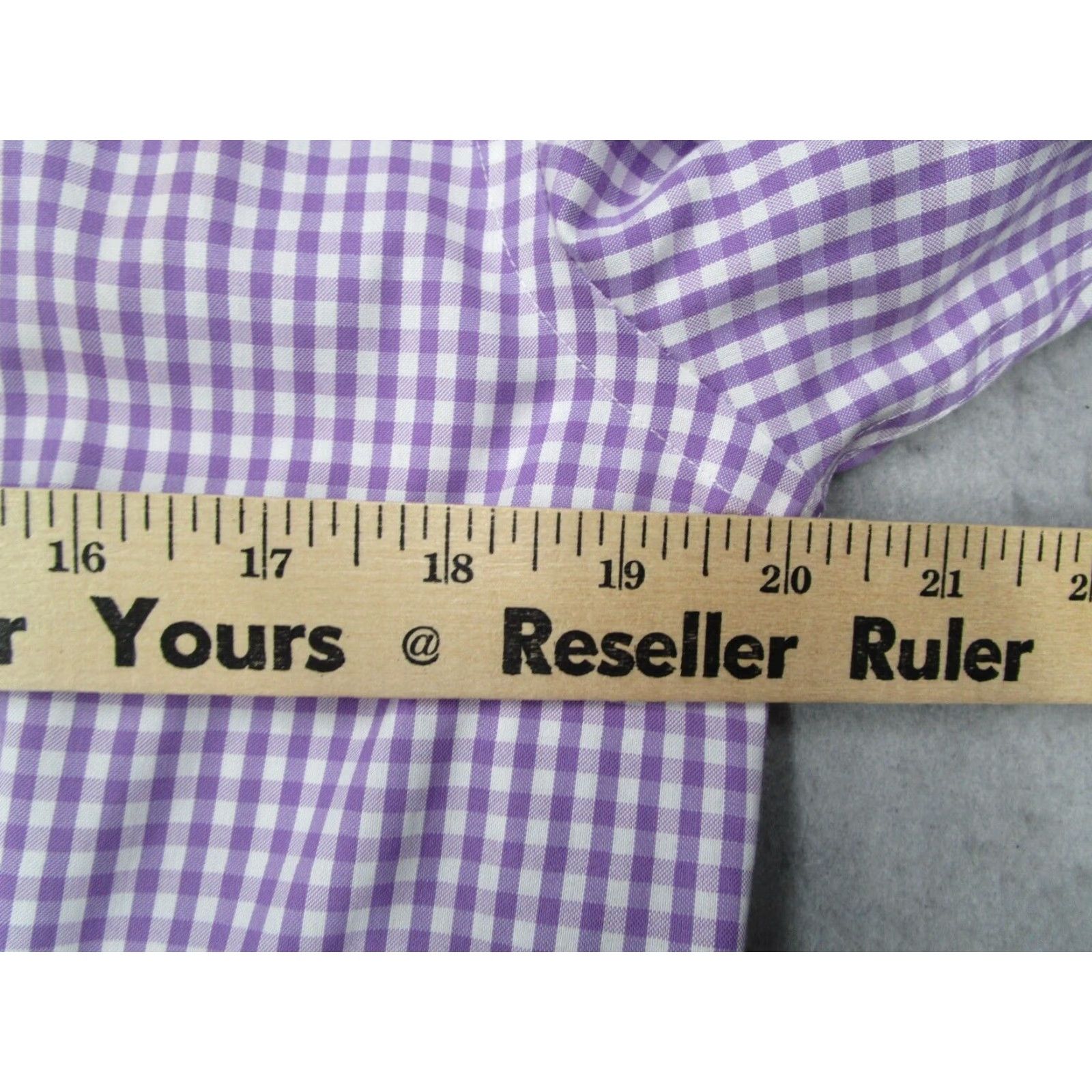 Charles Tyrwhitt Charles Tyrwhitt Dress Shirt Mens 16 35 Extra Slim Fit Purple Button Up Work Size 34R - 6 Thumbnail