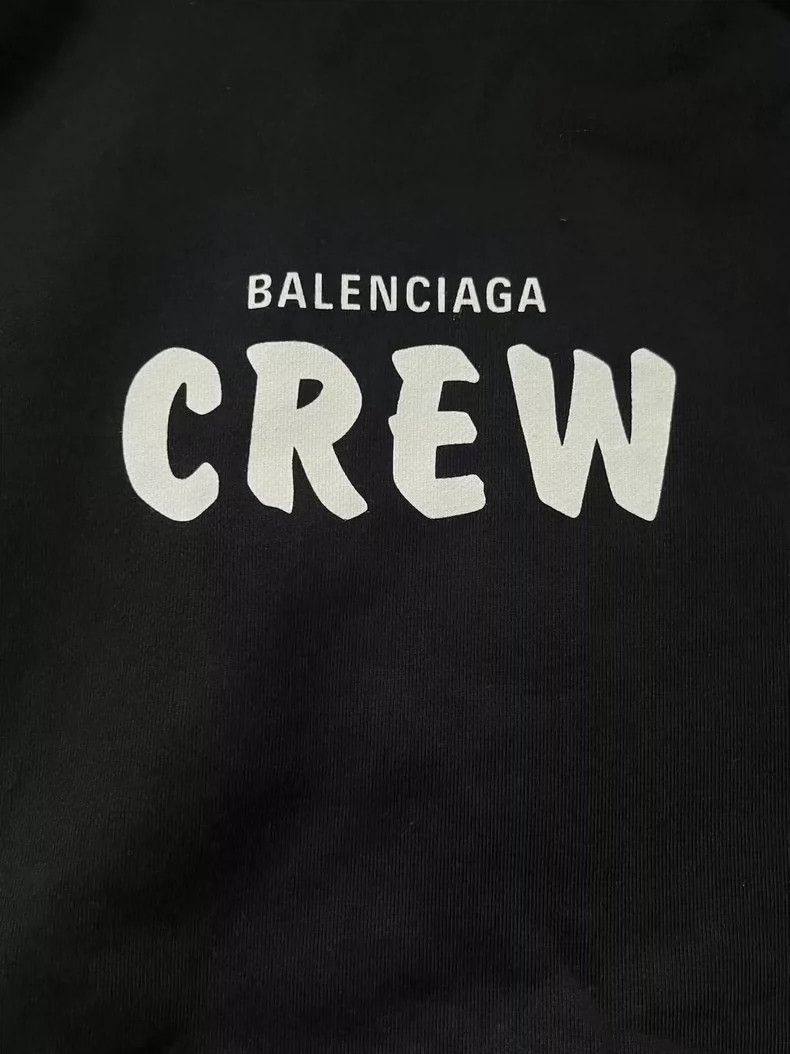 Balenciaga Balenciaga Crew monogrammed hooded sweatshirt Size XS / US 0-2 / IT 36-38 - 3 Thumbnail
