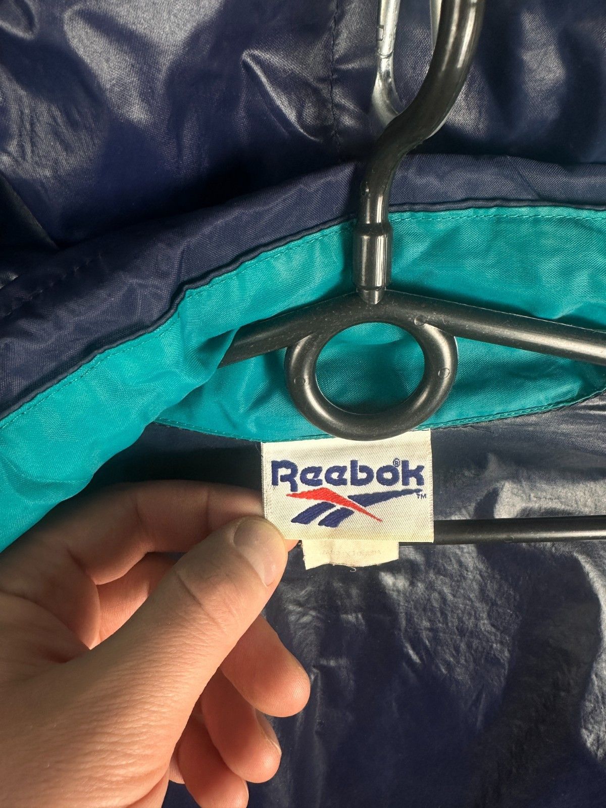 Reebok Vintage Reebok Windbreaker Jacket Striped Blue Mens Size M Size US M / EU 48-50 / 2 - 5 Thumbnail