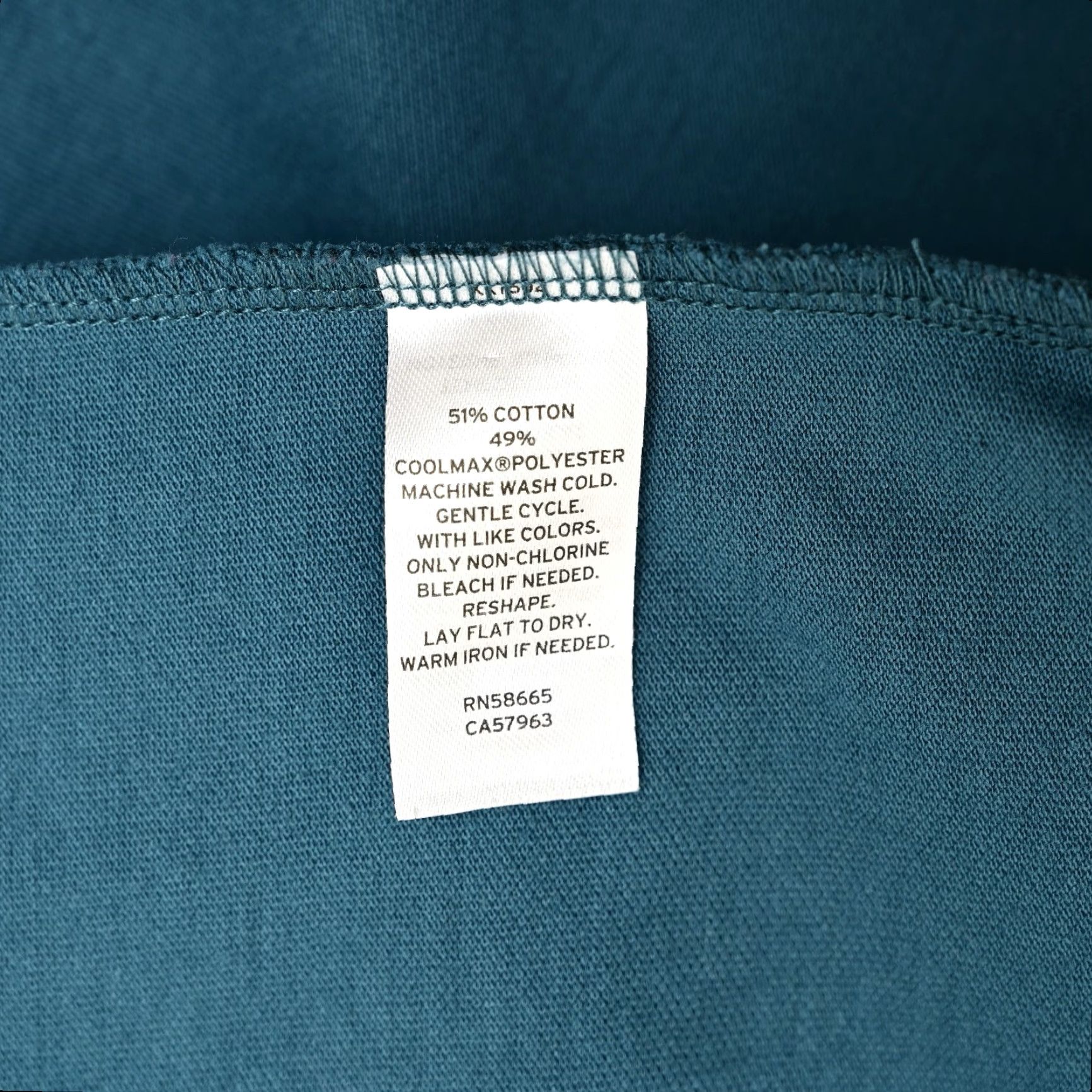 Vintage 14th & Union Polo Shirt Teal XL Short Sleeve Collared Pullover Men Button-Down 14th & Union Size US XL / EU 56 / 4 - 7 Thumbnail