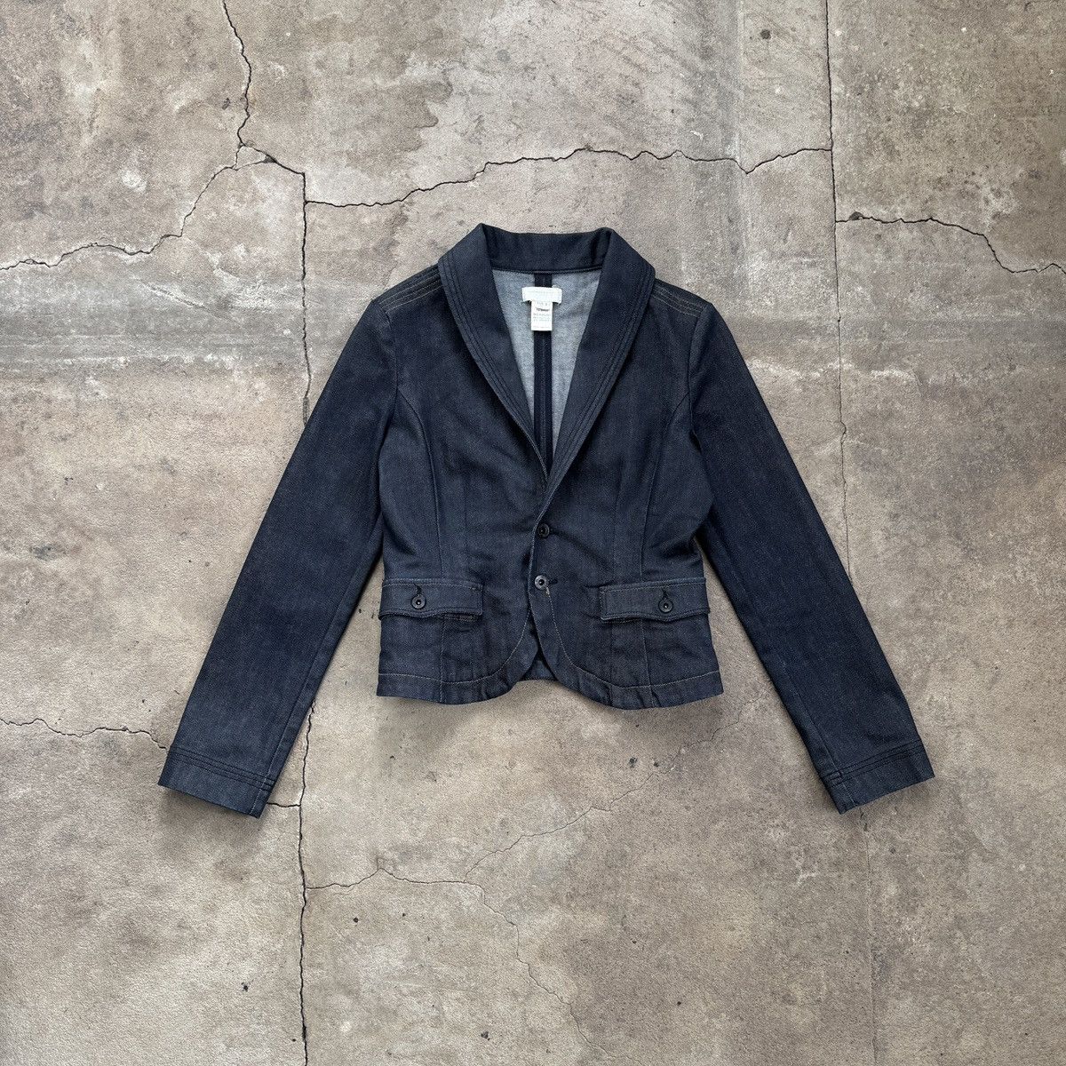 Diesel Vintage Y2K Diesel Crop Denim Blazer Jacket Size S / US 4 / IT 40 - 1 Thumbnail