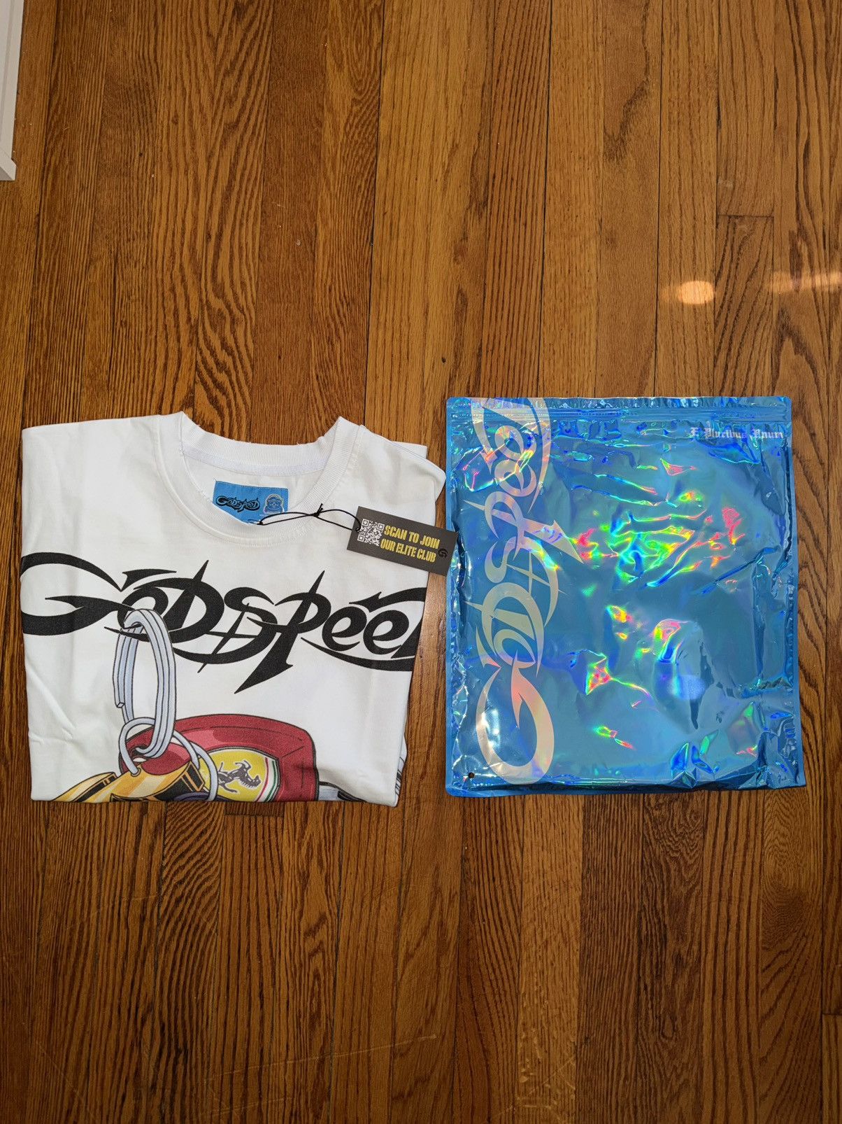 Godspeed Godspeed Keychain Graphic Tee White Size L Size US L / EU 52-54 / 3 - 5 Thumbnail