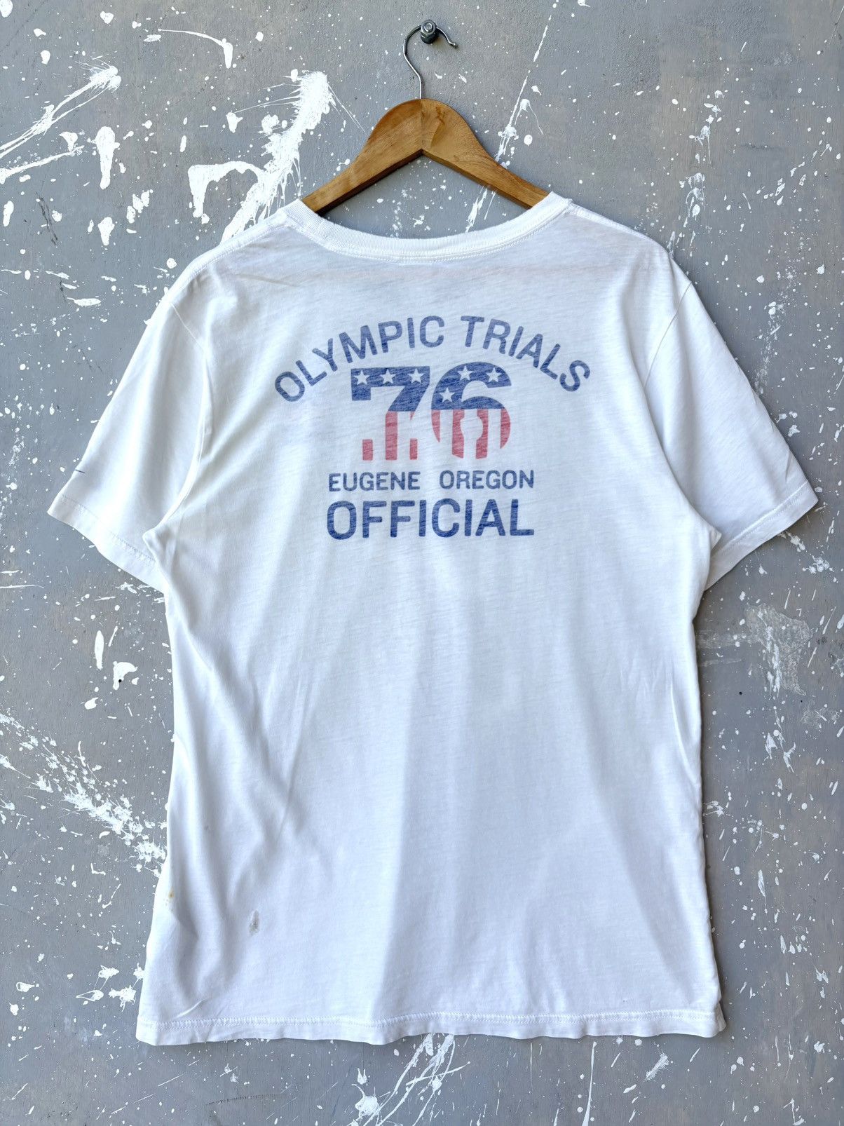 Nike Olympic Trials 1976 Eugene Oregon Tee (Reproduction) Size US L / EU 52-54 / 3 - 1 Thumbnail