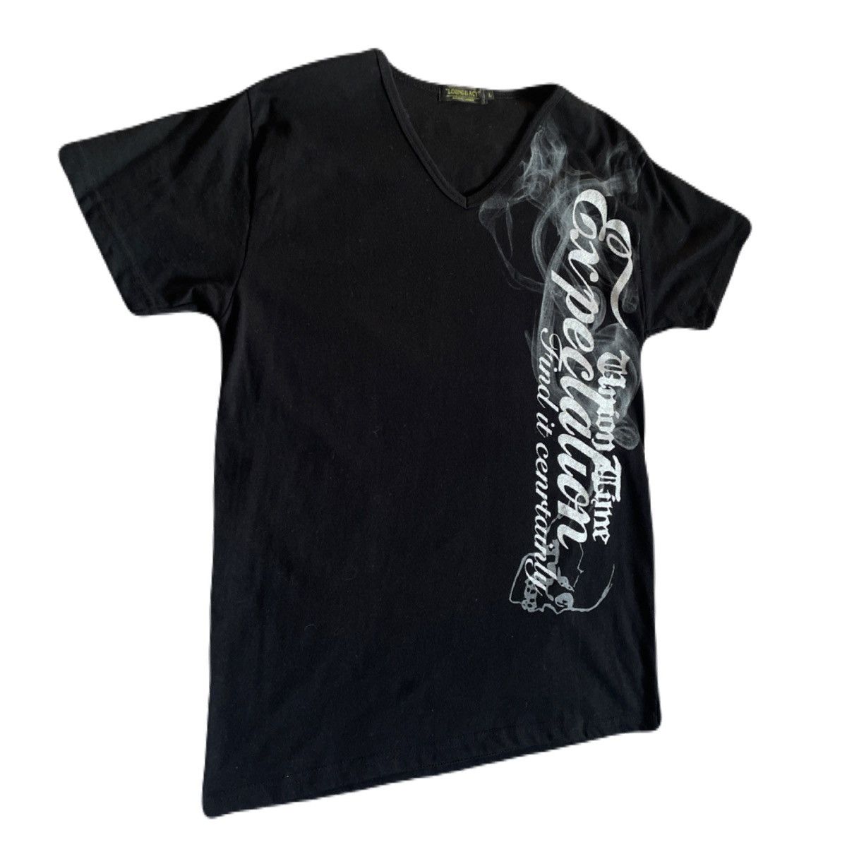 If Six Was Nine 2000s Japanese archive Vkei Glitter Gothic Poem Tee Size US S / EU 44-46 / 1 - 4 Thumbnail